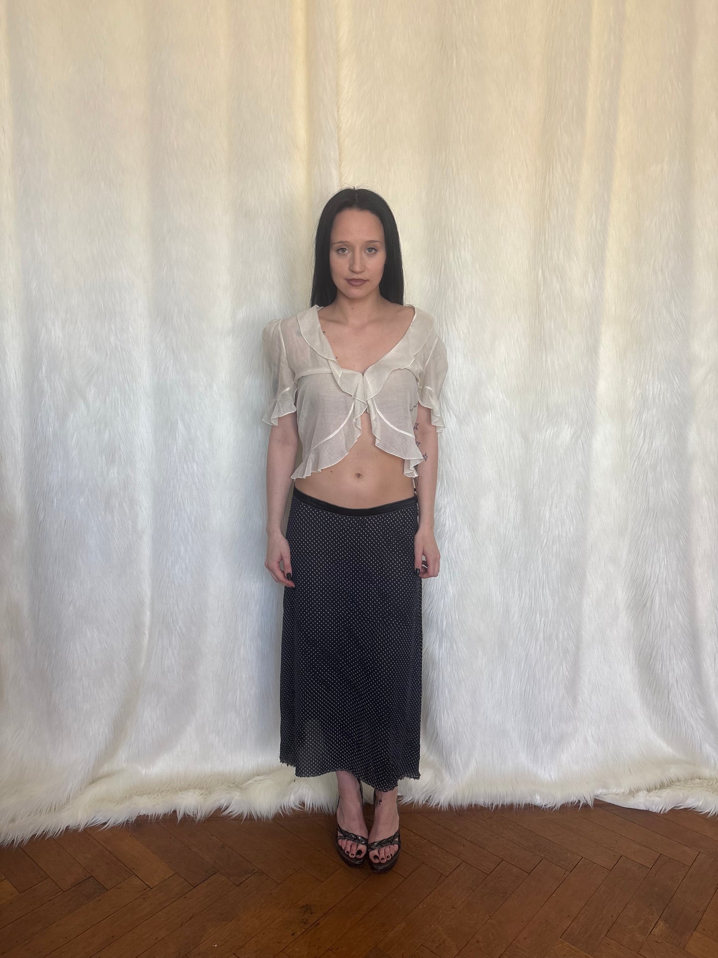 MARGIELA FW2002 POLKA DOT SKIRT