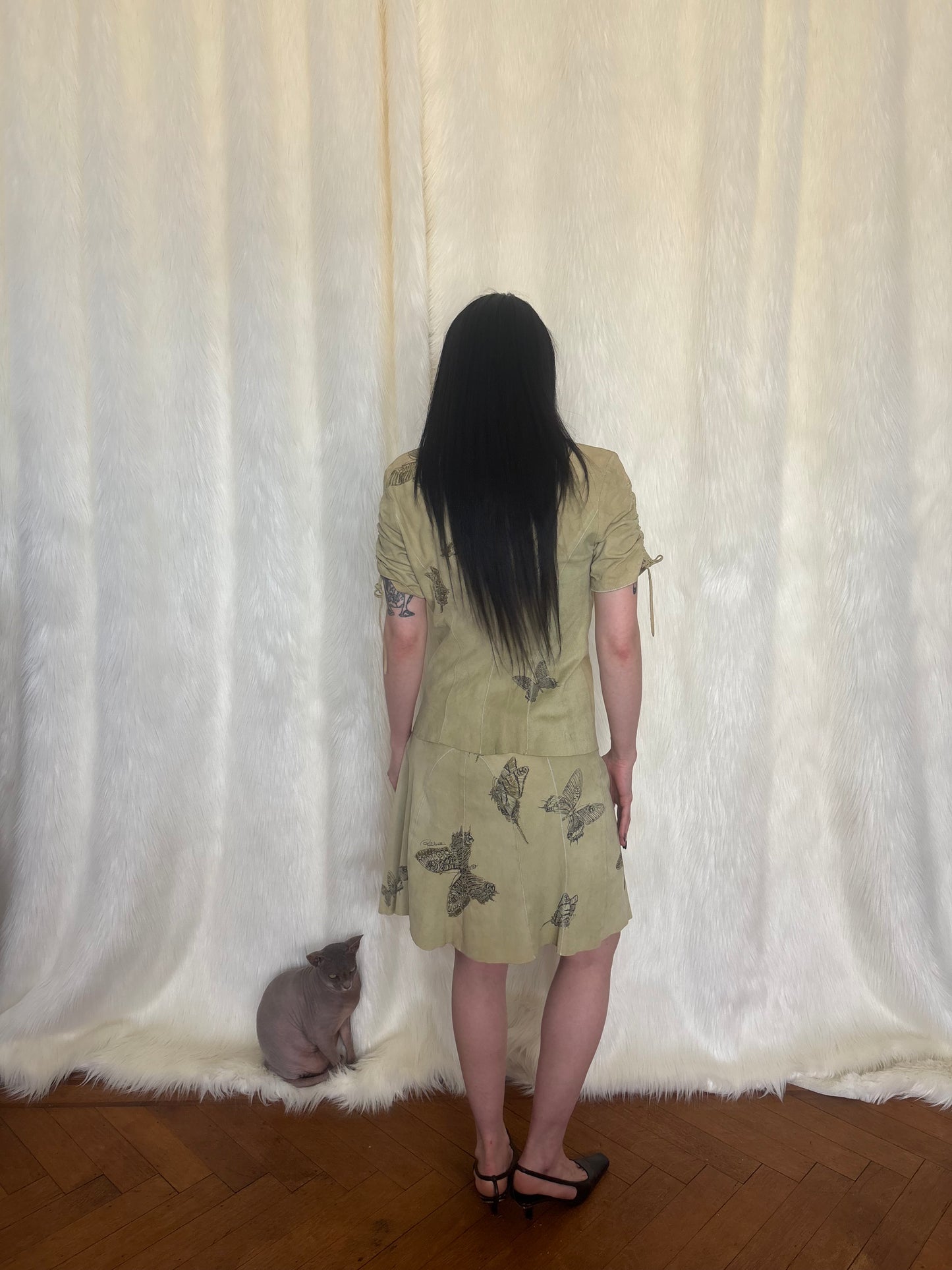 ROBERTO CAVALLI SS2003 LEATHER SET