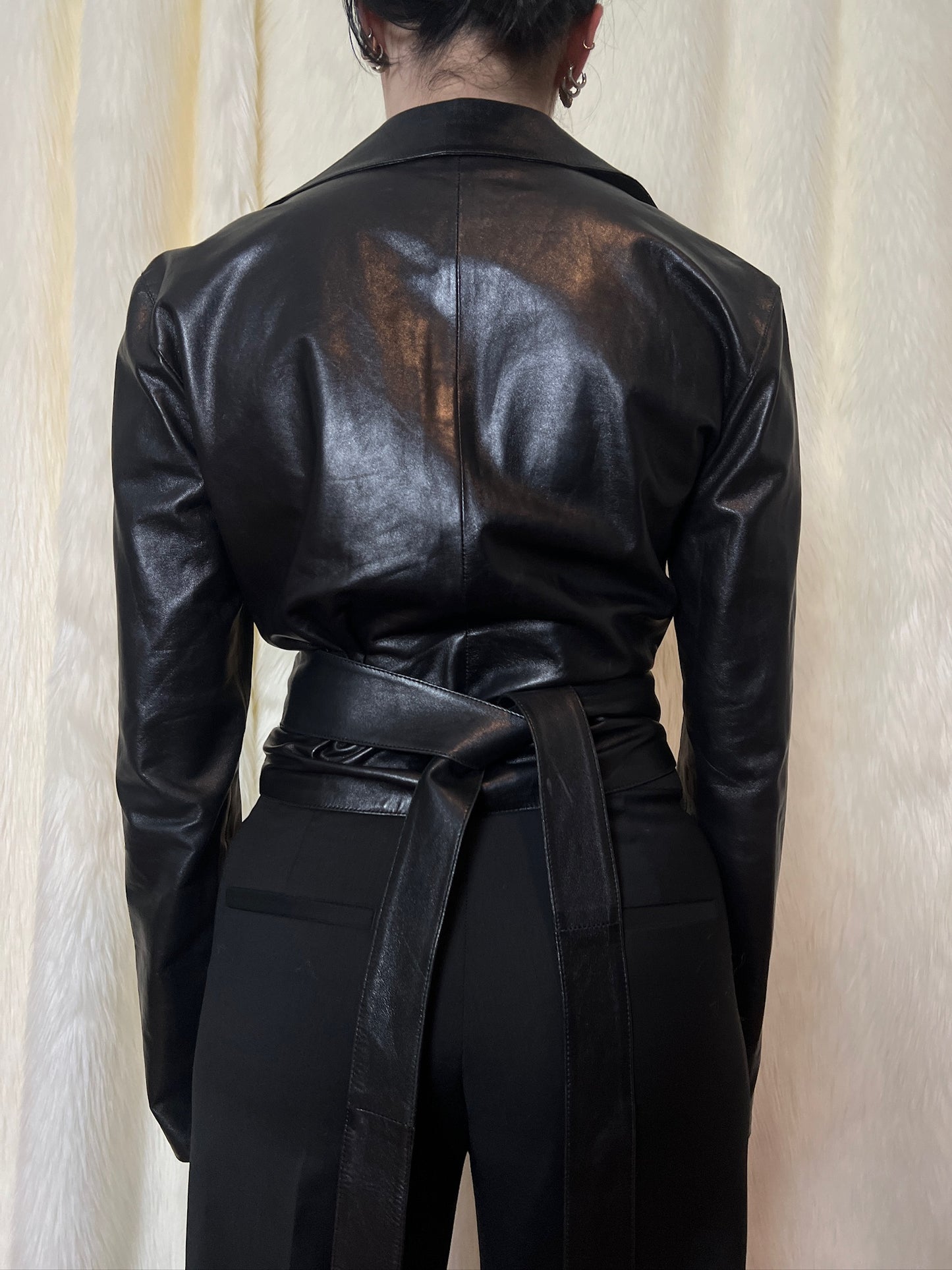 GUCCI TOM FORD LEATHER JACKET