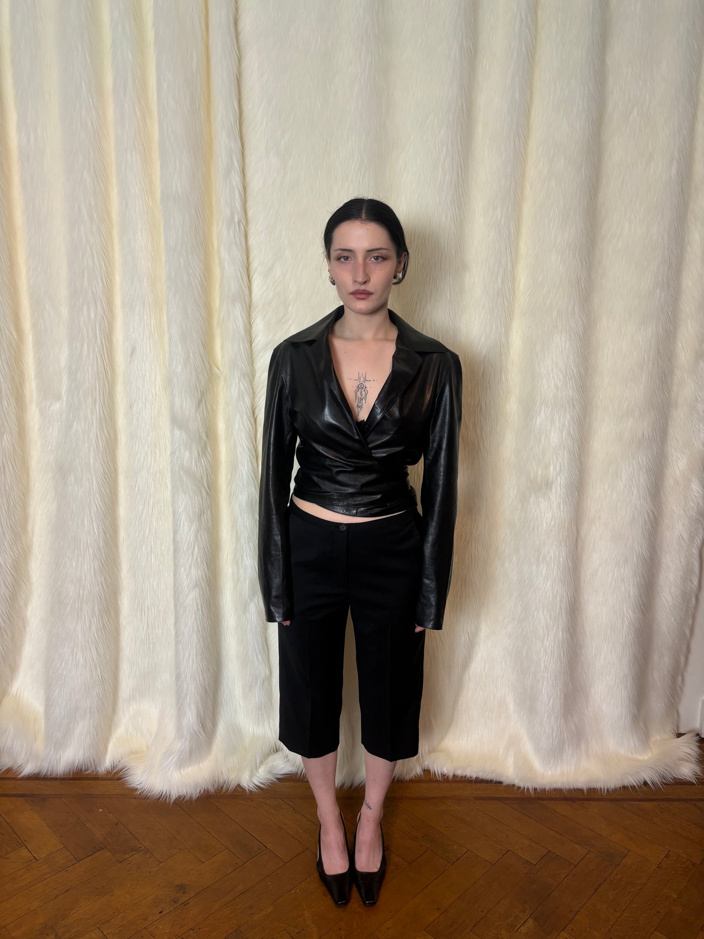 GUCCI TOM FORD LEATHER JACKET