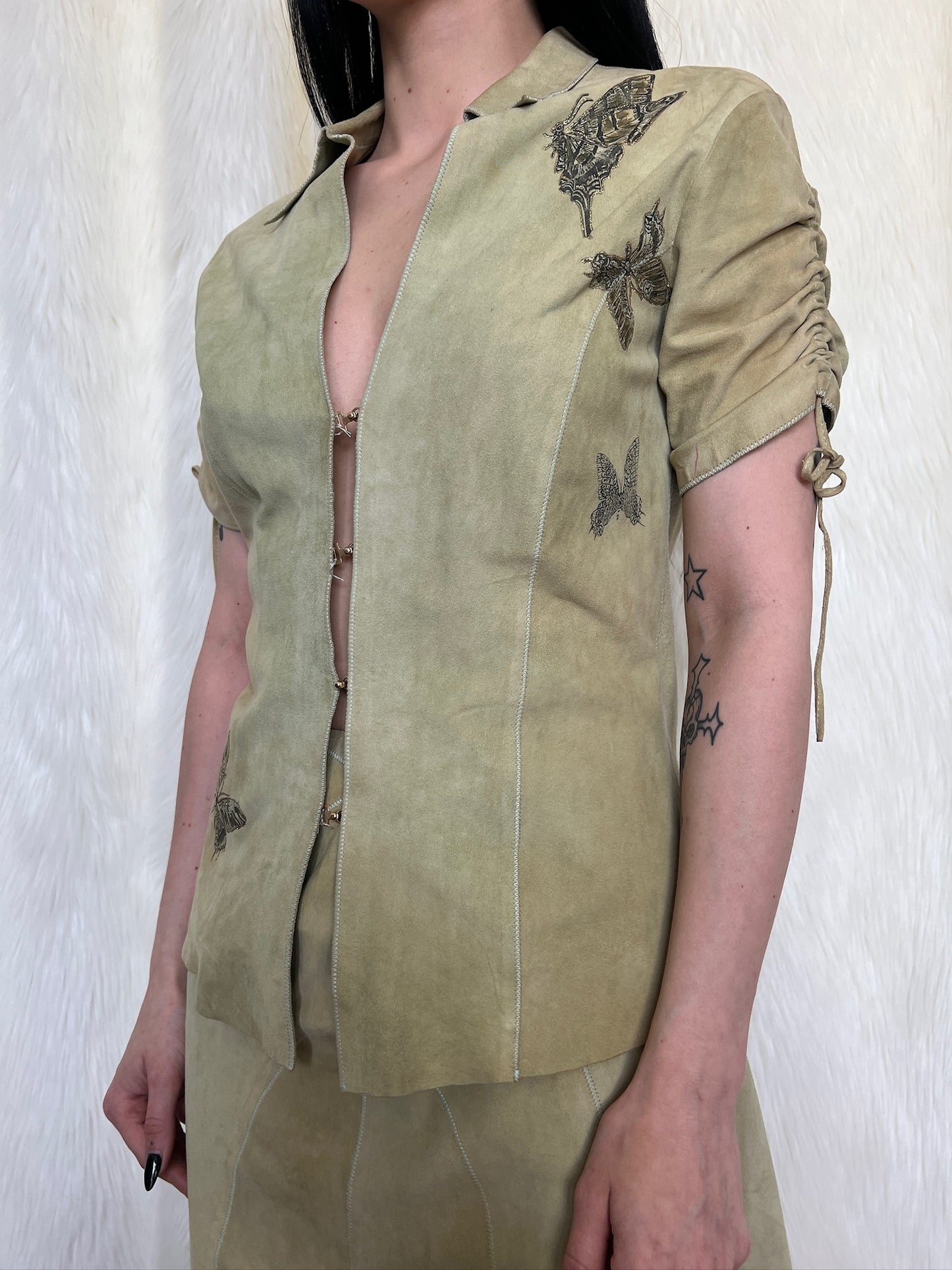 ROBERTO CAVALLI SS2003 LEATHER SET