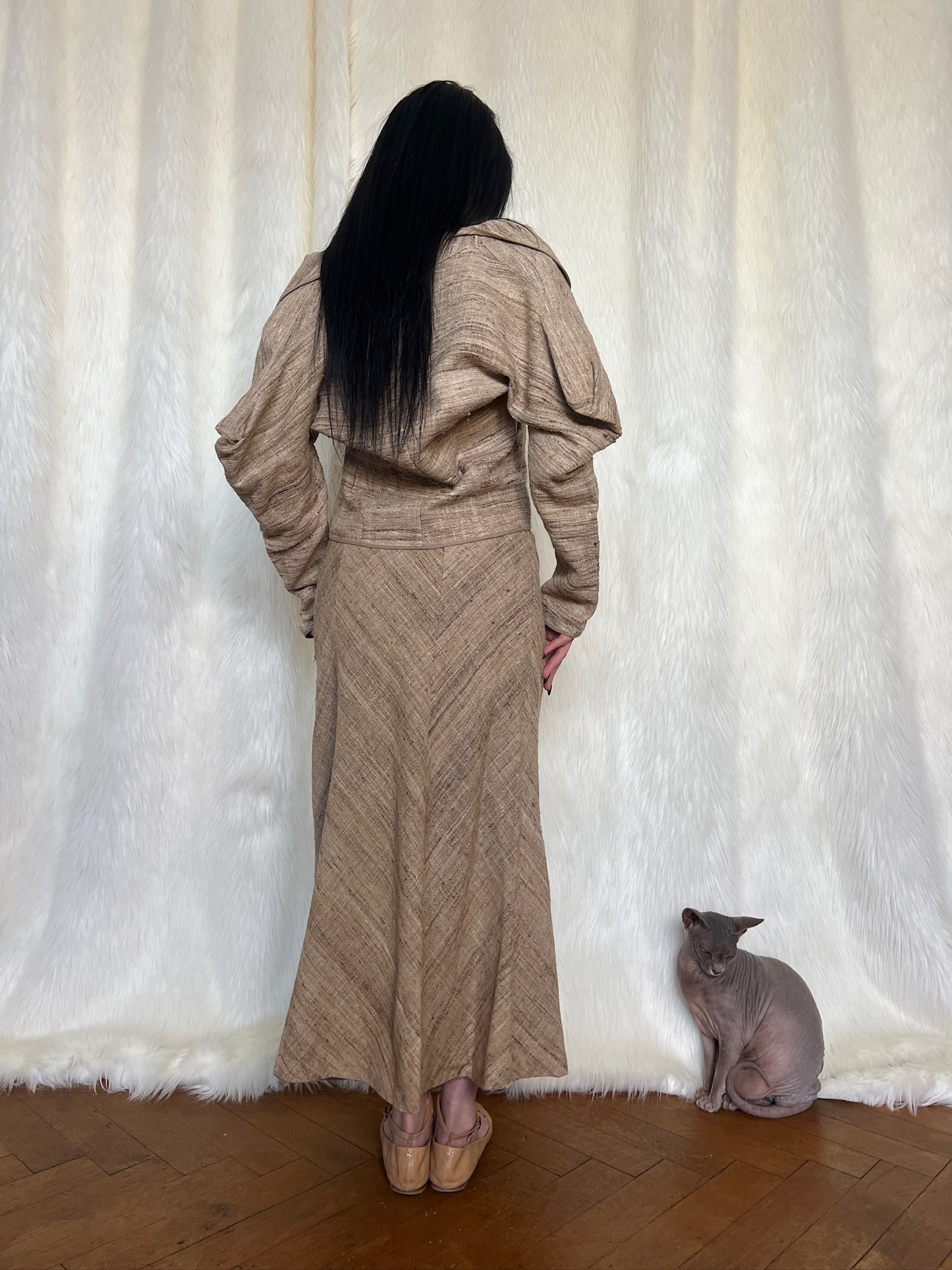 CHLOÉ SS2001 ZIJDEN SET