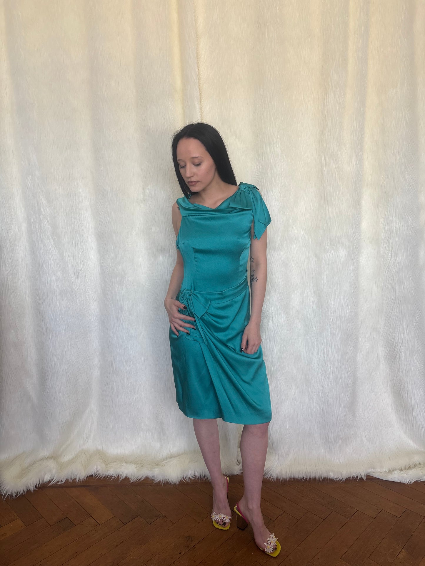 DSQUARED2 SS2012 SILK DRESS