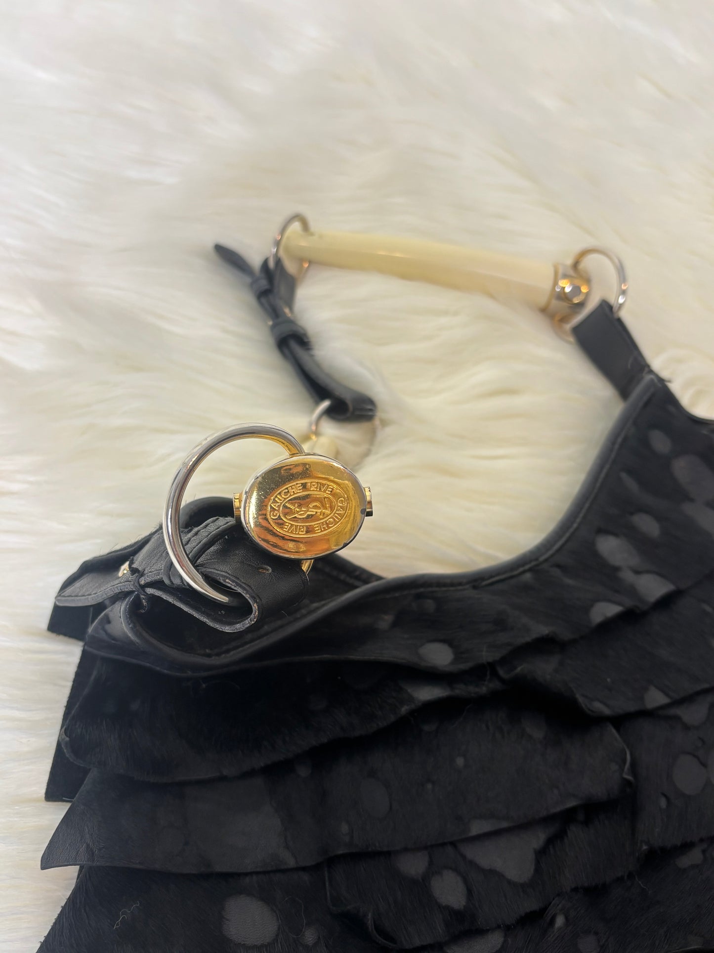 YVES SAINT LAURENT FW2004 DOUBLE MOMBASA