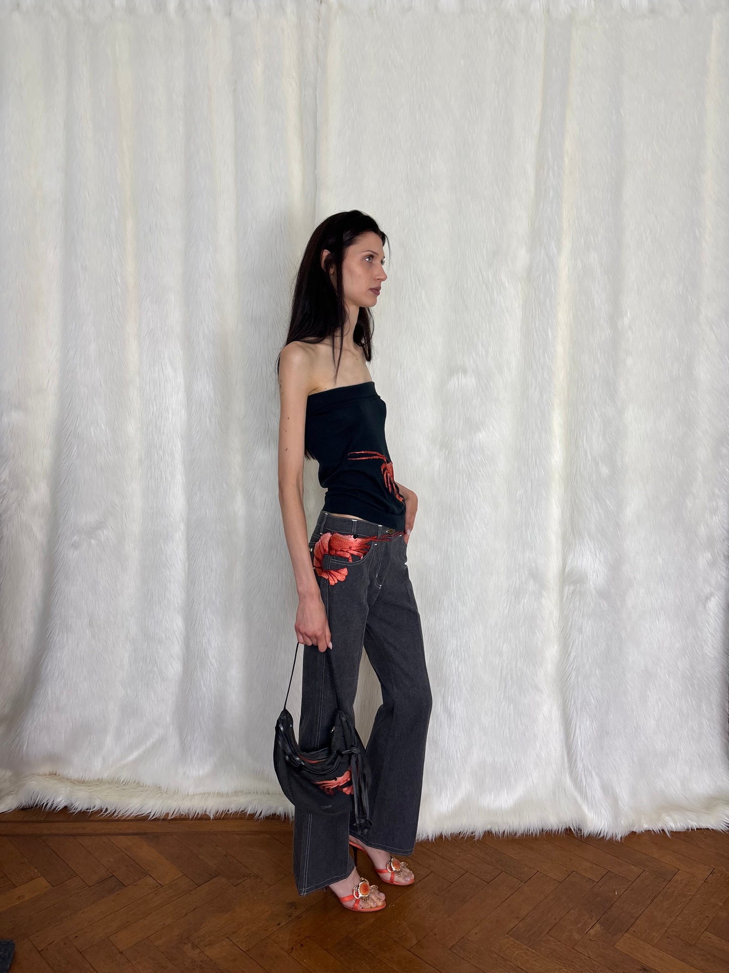 CHLOÉ 2001 SHRIMP TUBE TOP