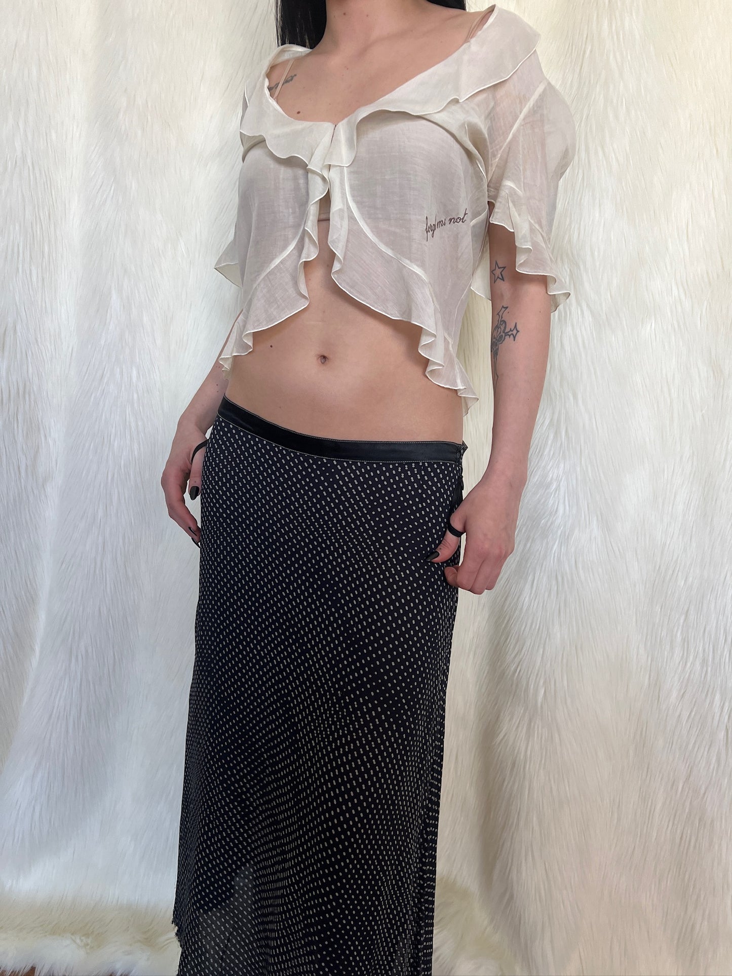 MARGIELA FW2002 POLKA DOT SKIRT