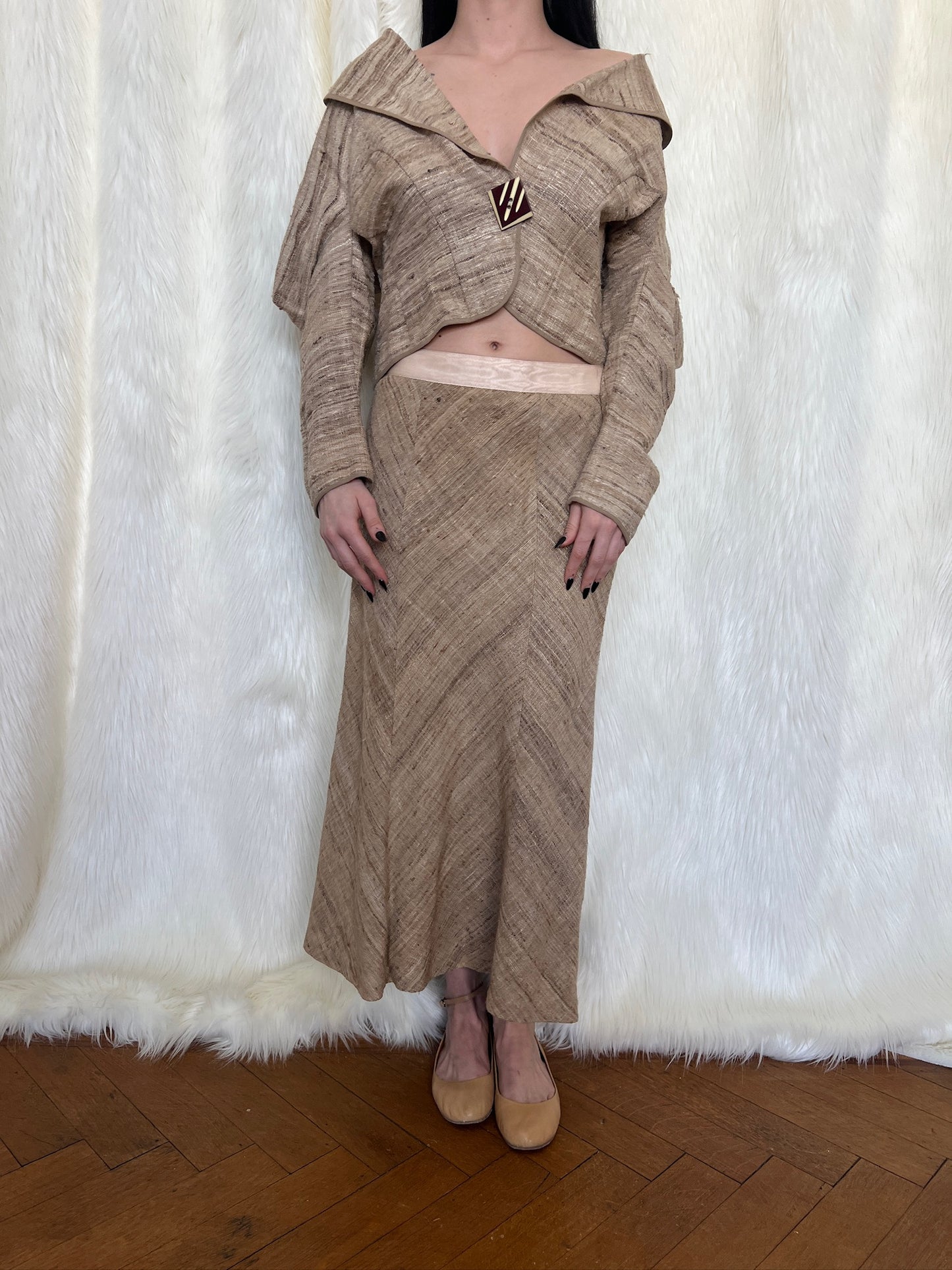 CHLOÉ SS2001 ZIJDEN SET