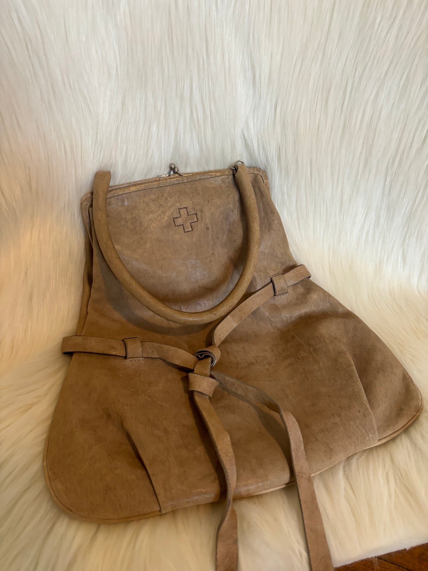 AF VANDEVORST LEATHER BAG