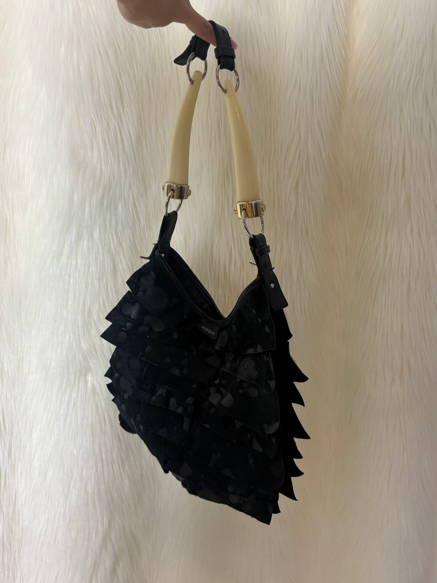 YVES SAINT LAURENT FW2004 DOUBLE MOMBASA