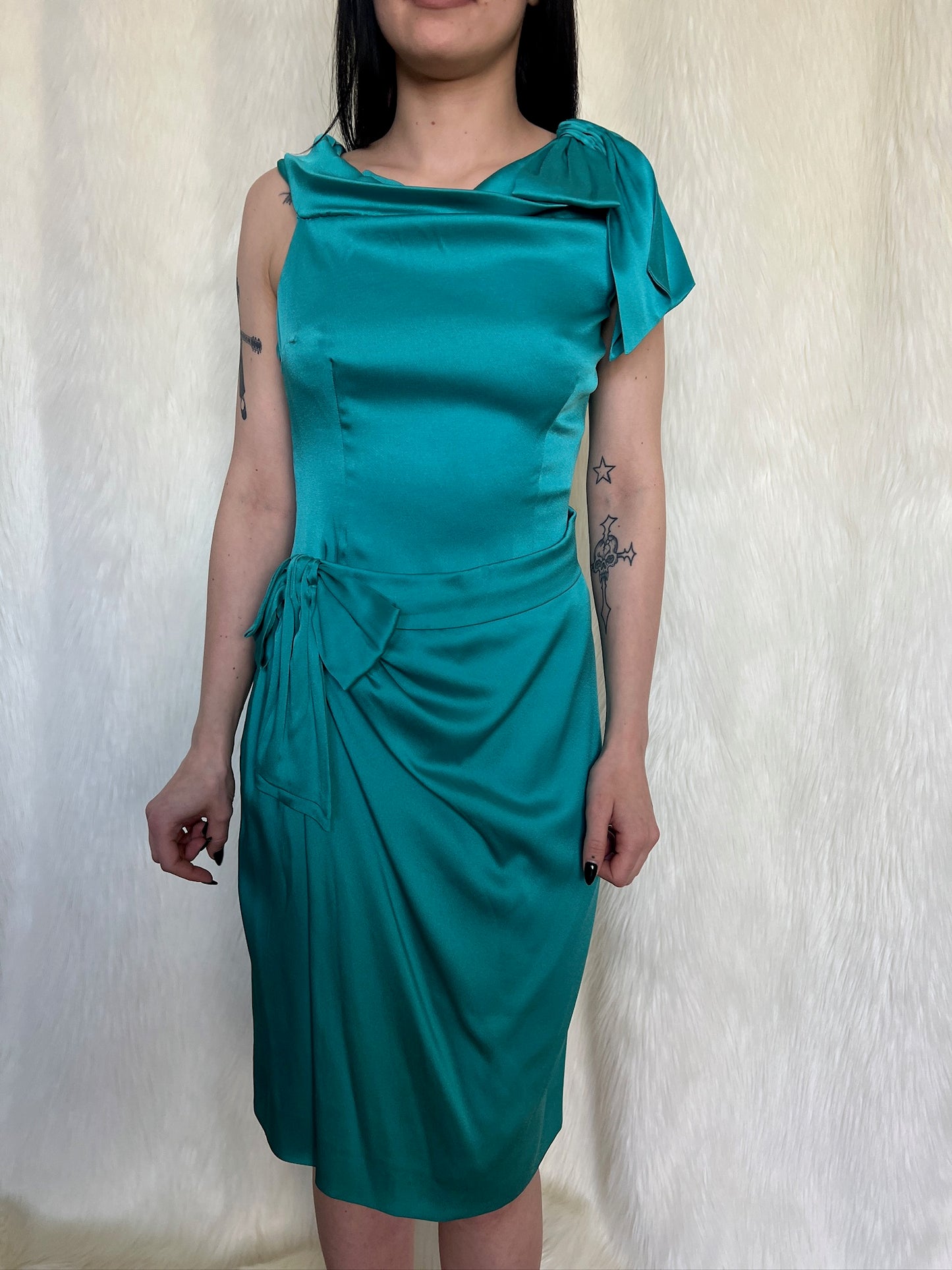 DSQUARED2 SS2012 SILK DRESS