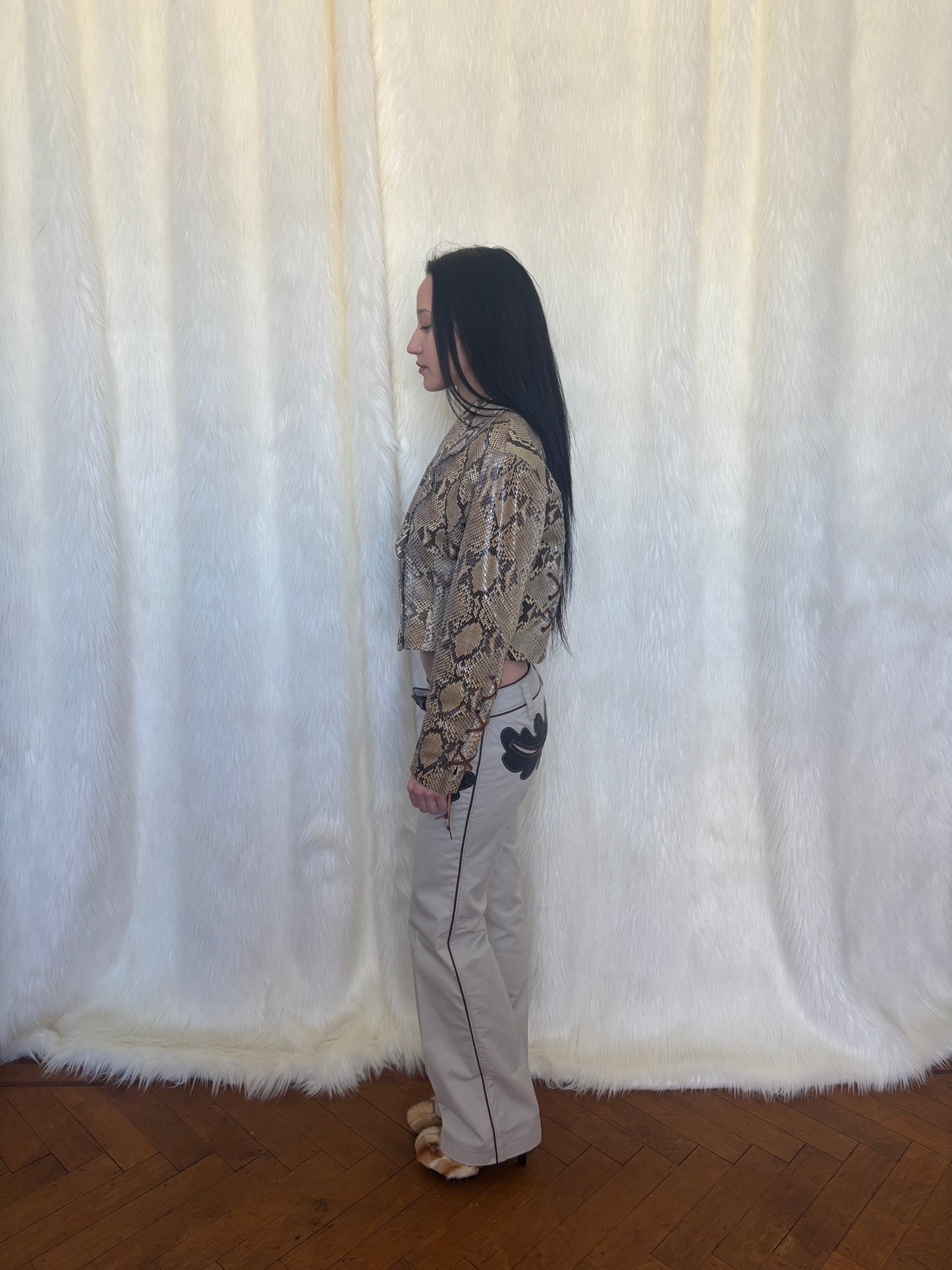 MARTINE SITBON 80’S PYTHON VEST