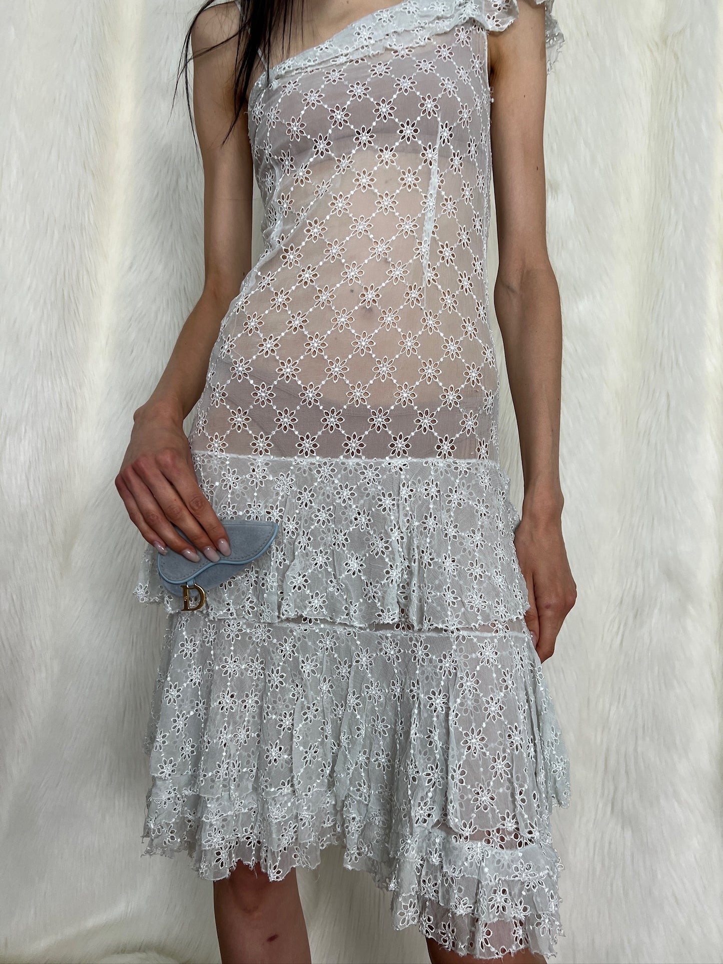 BALENCIAGA S/S2001 LACE DRESS