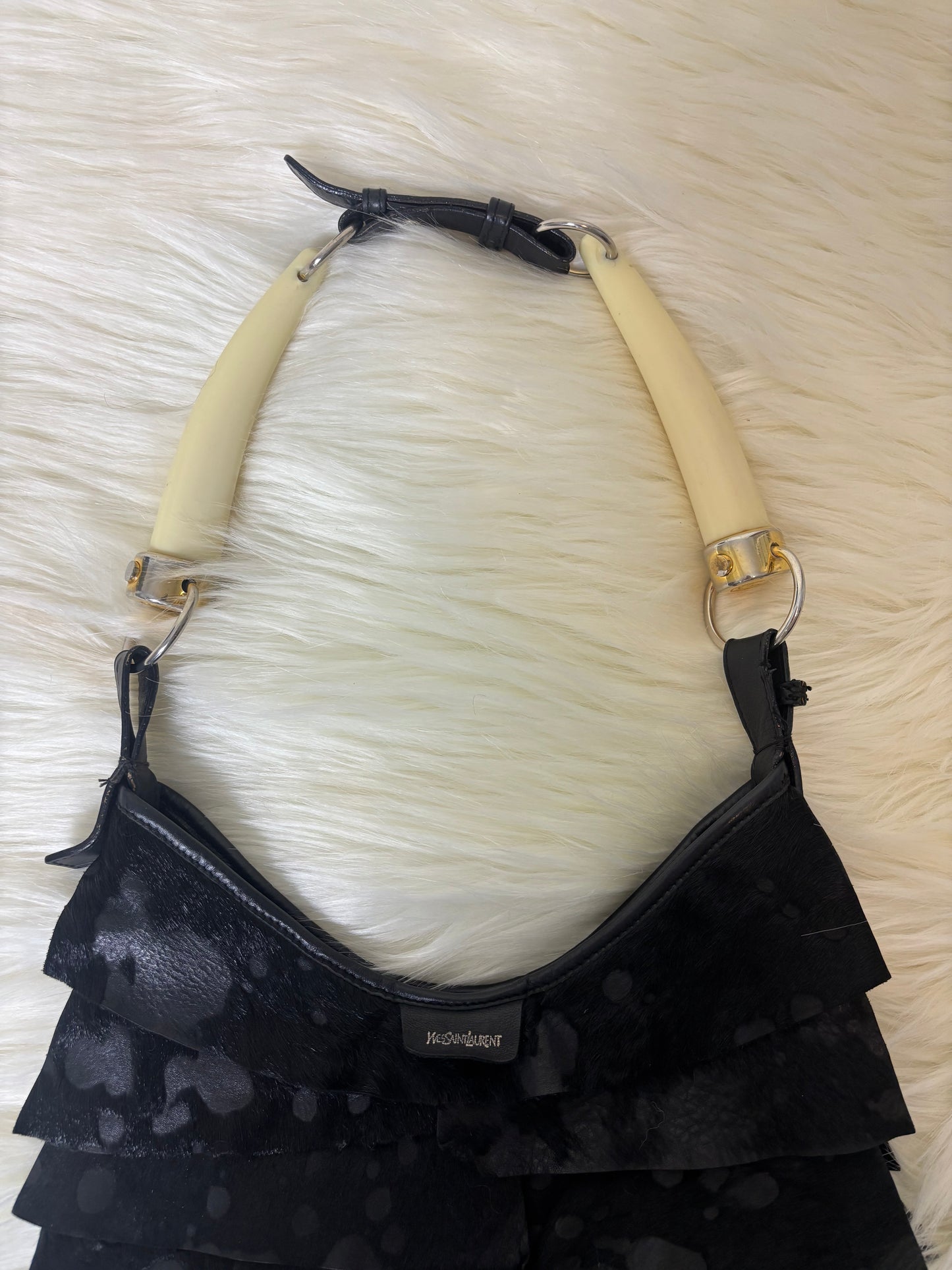 YVES SAINT LAURENT FW2004 DOUBLE MOMBASA