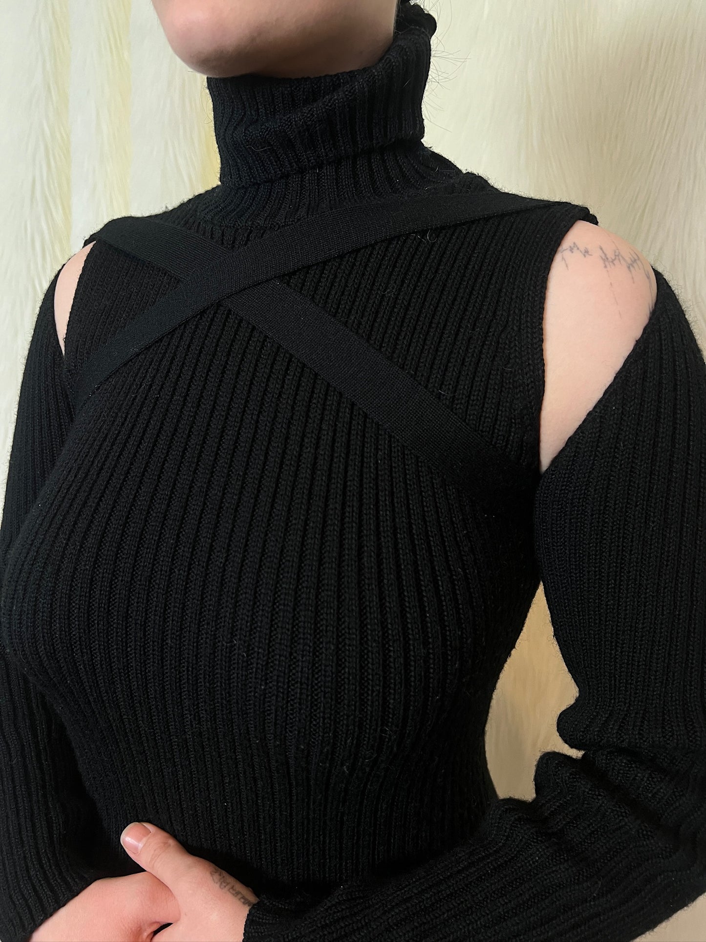 JEAN PAUL GAULTIER DETACHABLE SLEEVES DRESS