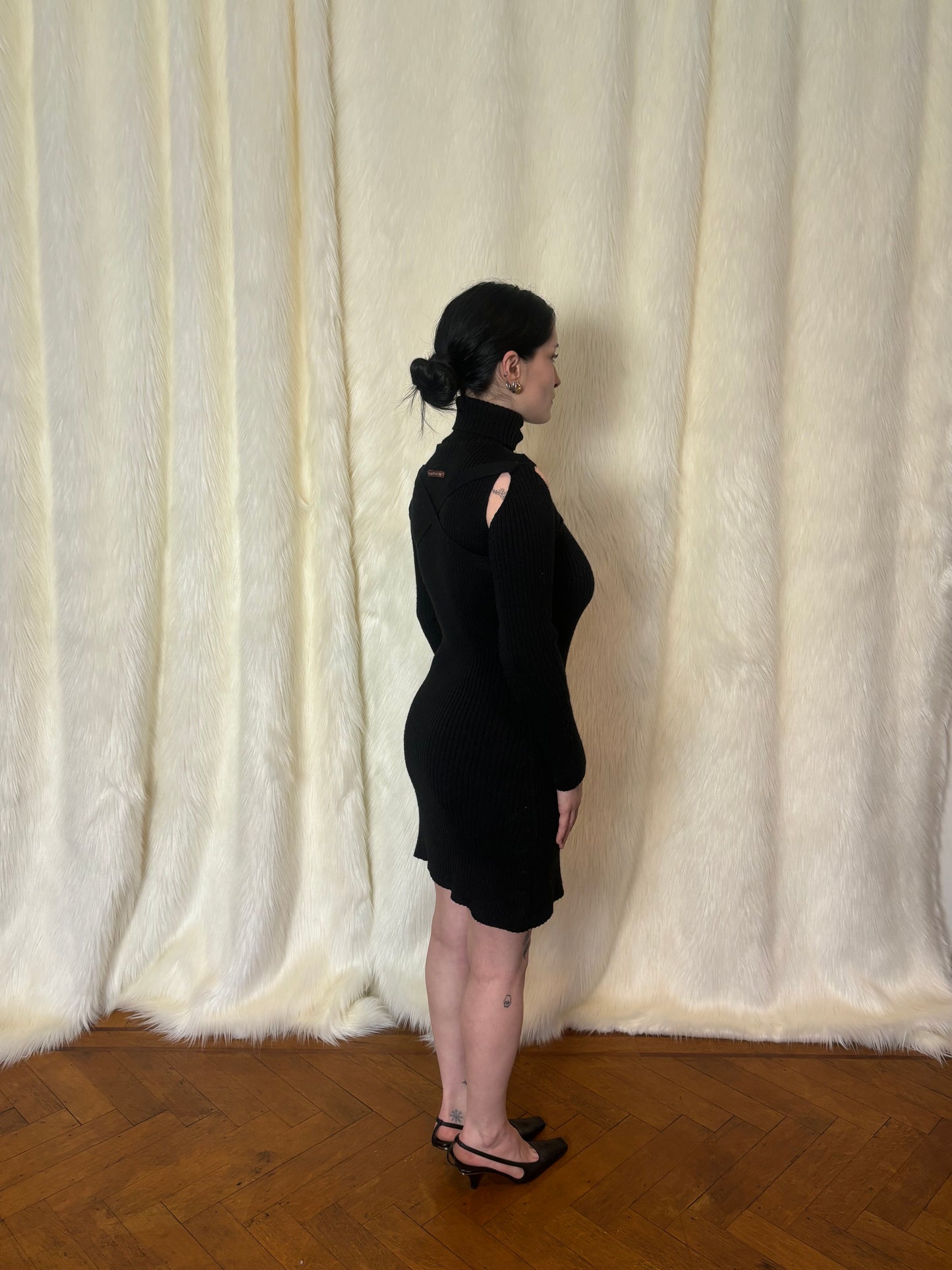 JEAN PAUL GAULTIER DETACHABLE SLEEVES DRESS