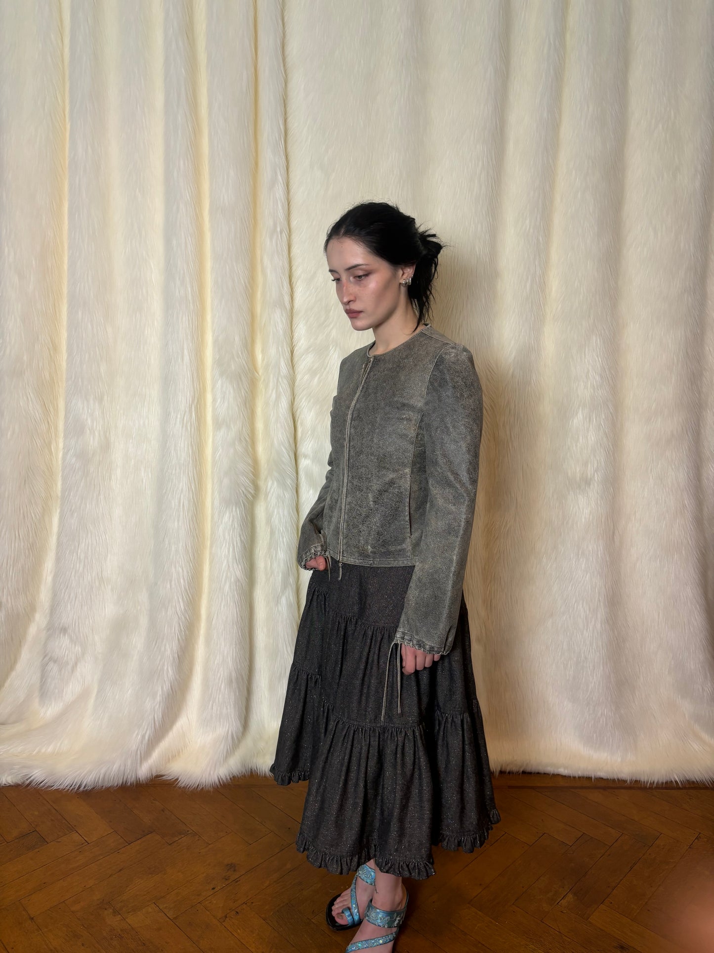 EMPORIO ARMANI SS2003 LEATHER JACKET