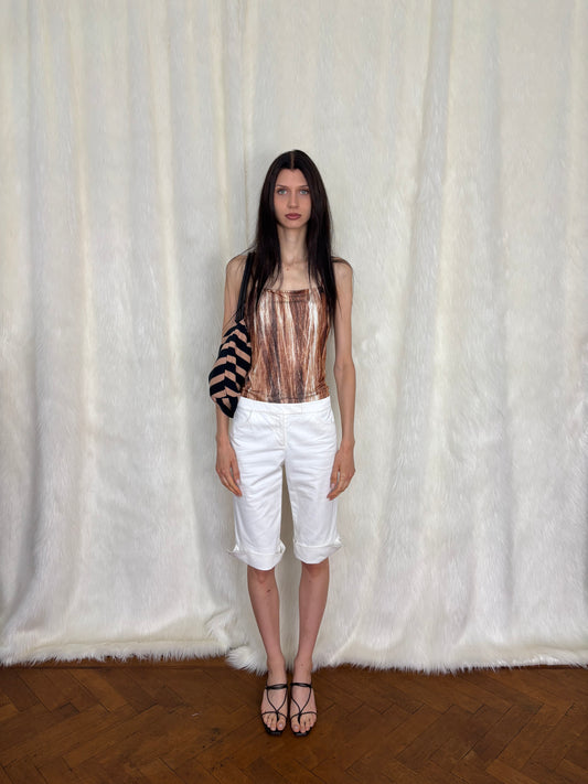 ALEXANDER MCQUEEN S/S2003 CAPRI SHORTS