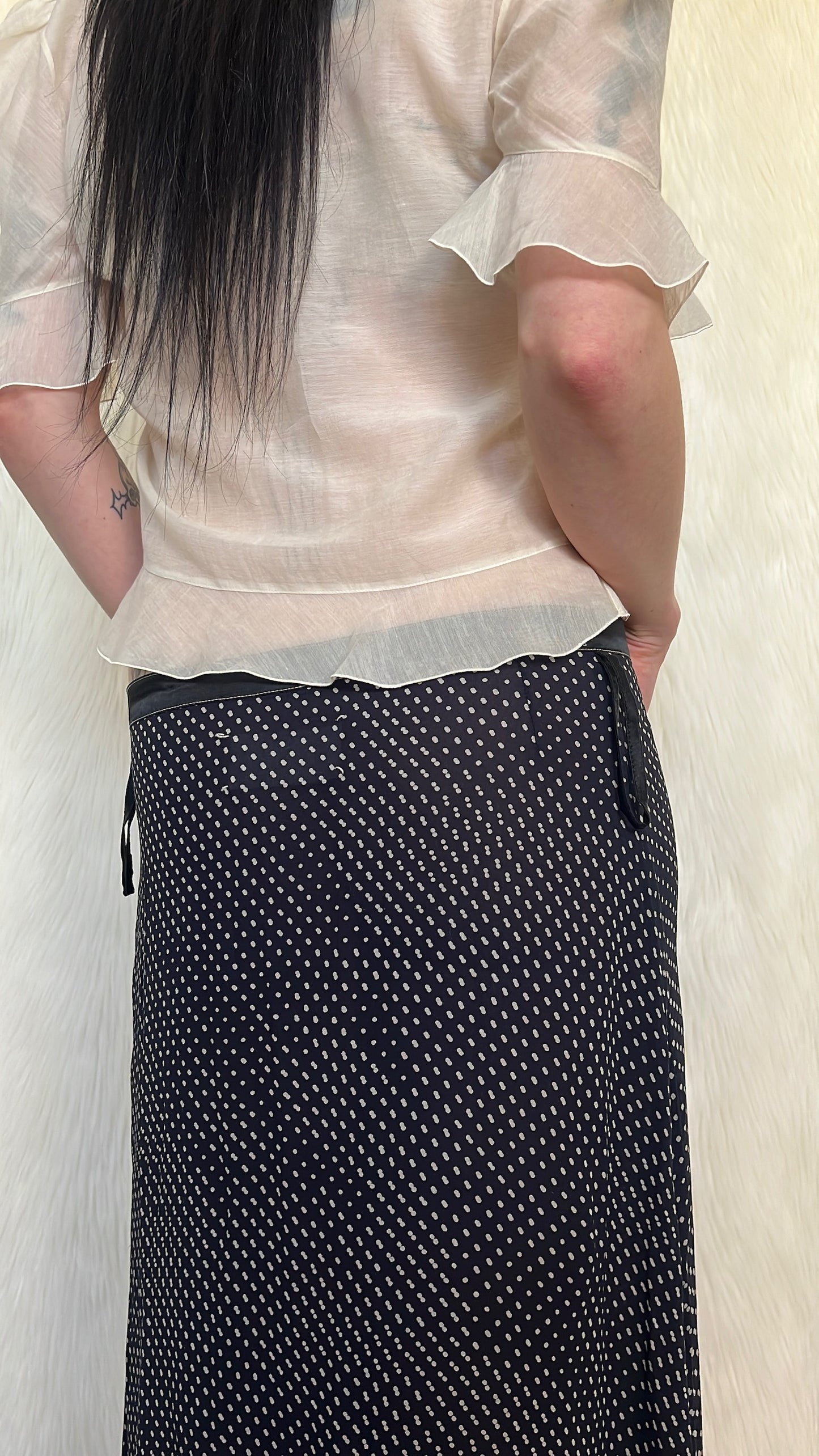 MARGIELA FW2002 POLKA DOT SKIRT