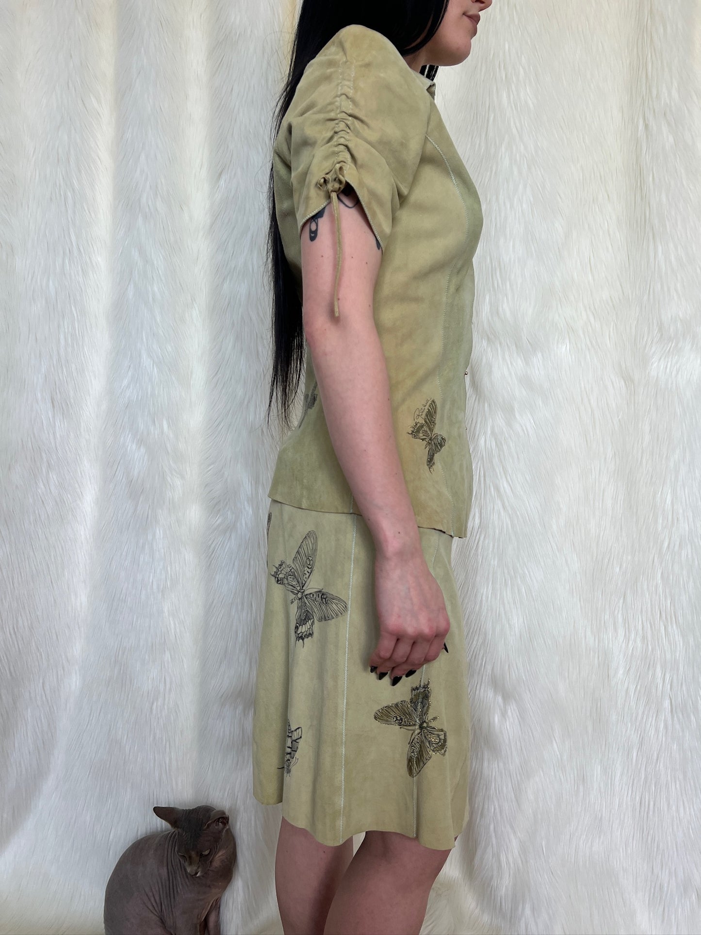 ROBERTO CAVALLI SS2003 LEATHER SET