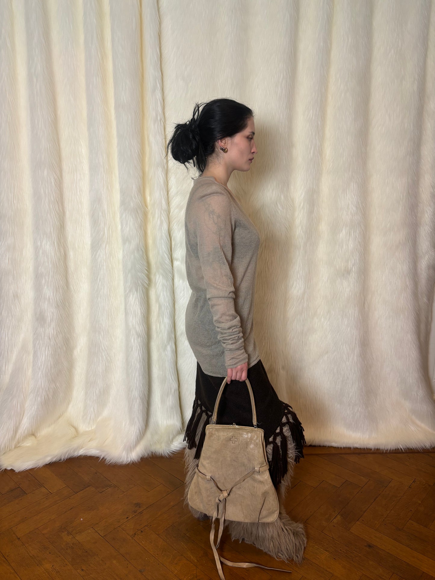 AF VANDEVORST LEATHER BAG