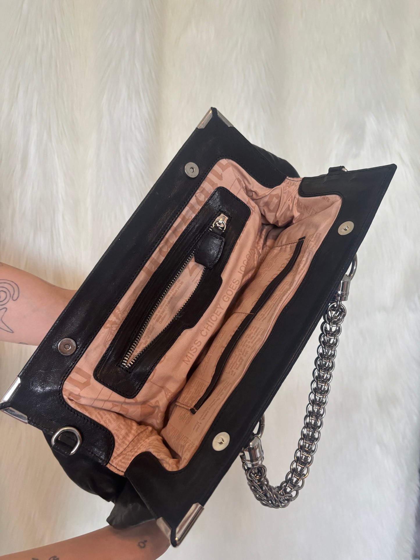 JOHN GALLIANO PYTHON BAG