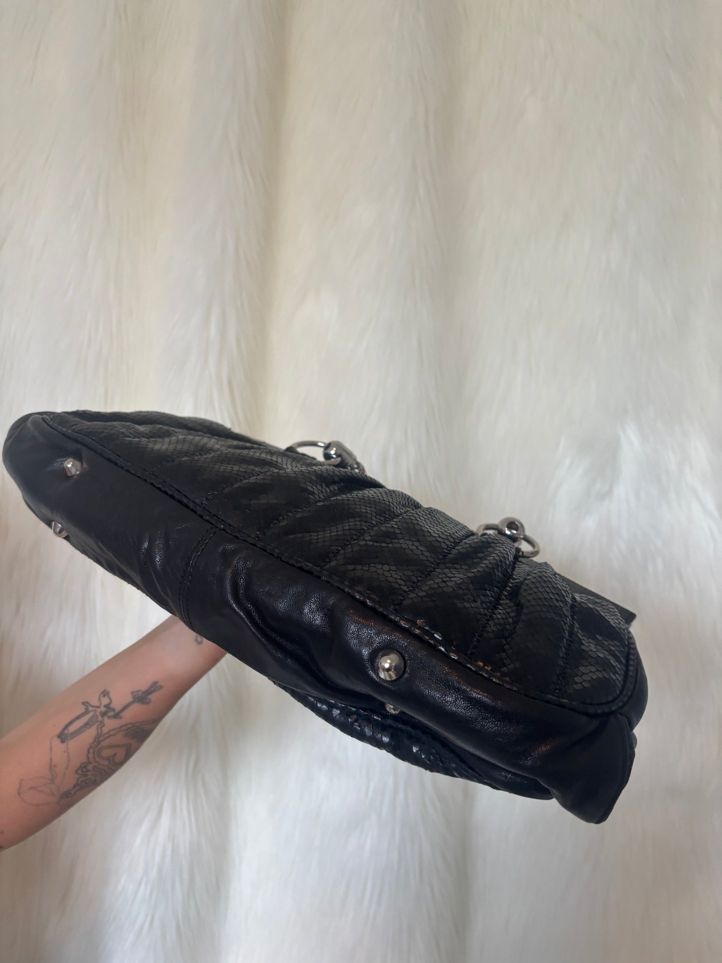 JOHN GALLIANO PYTHON BAG