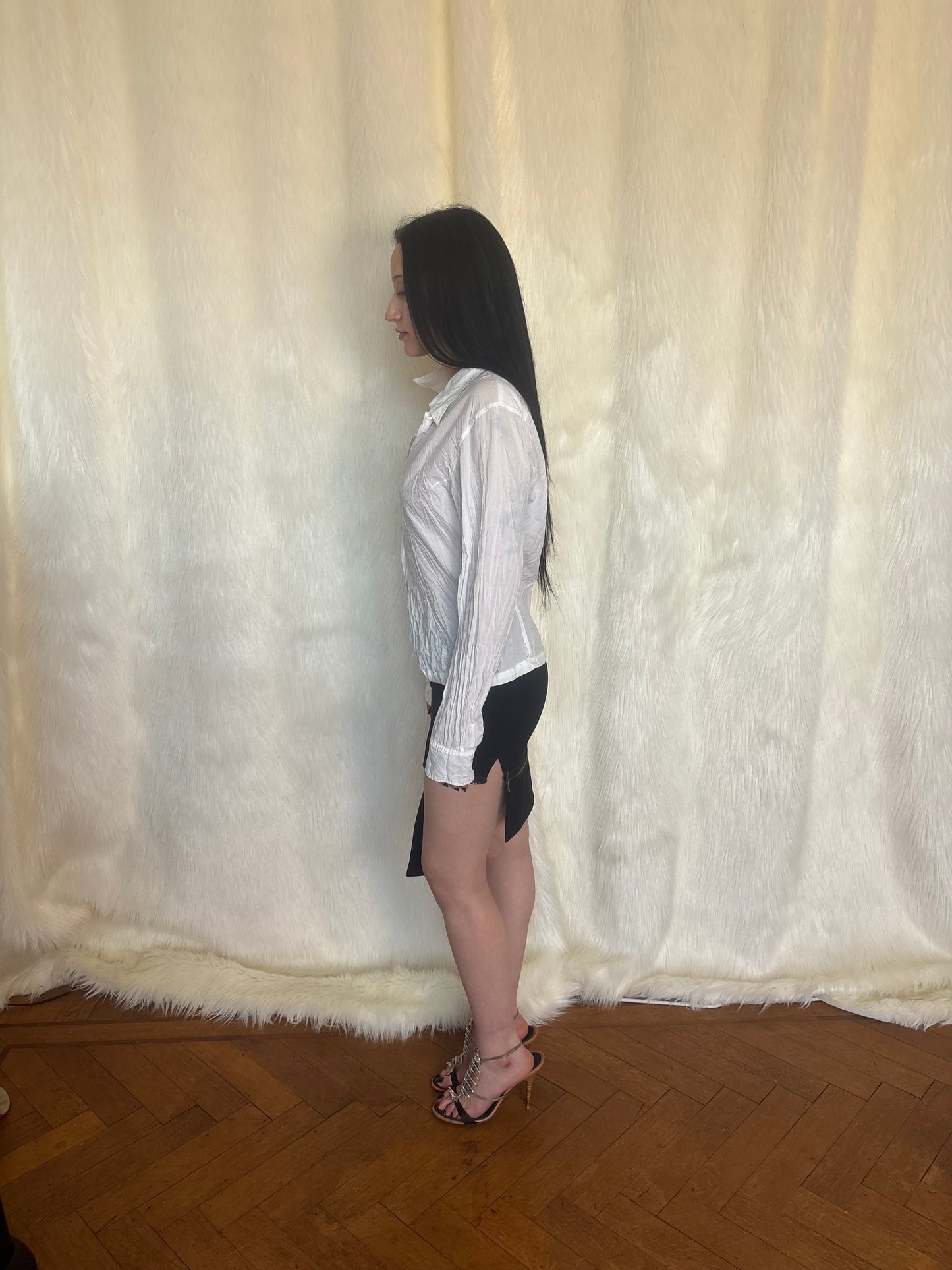 DIRK BIKKEMBERGS FW2004 ZIPPER SKIRT