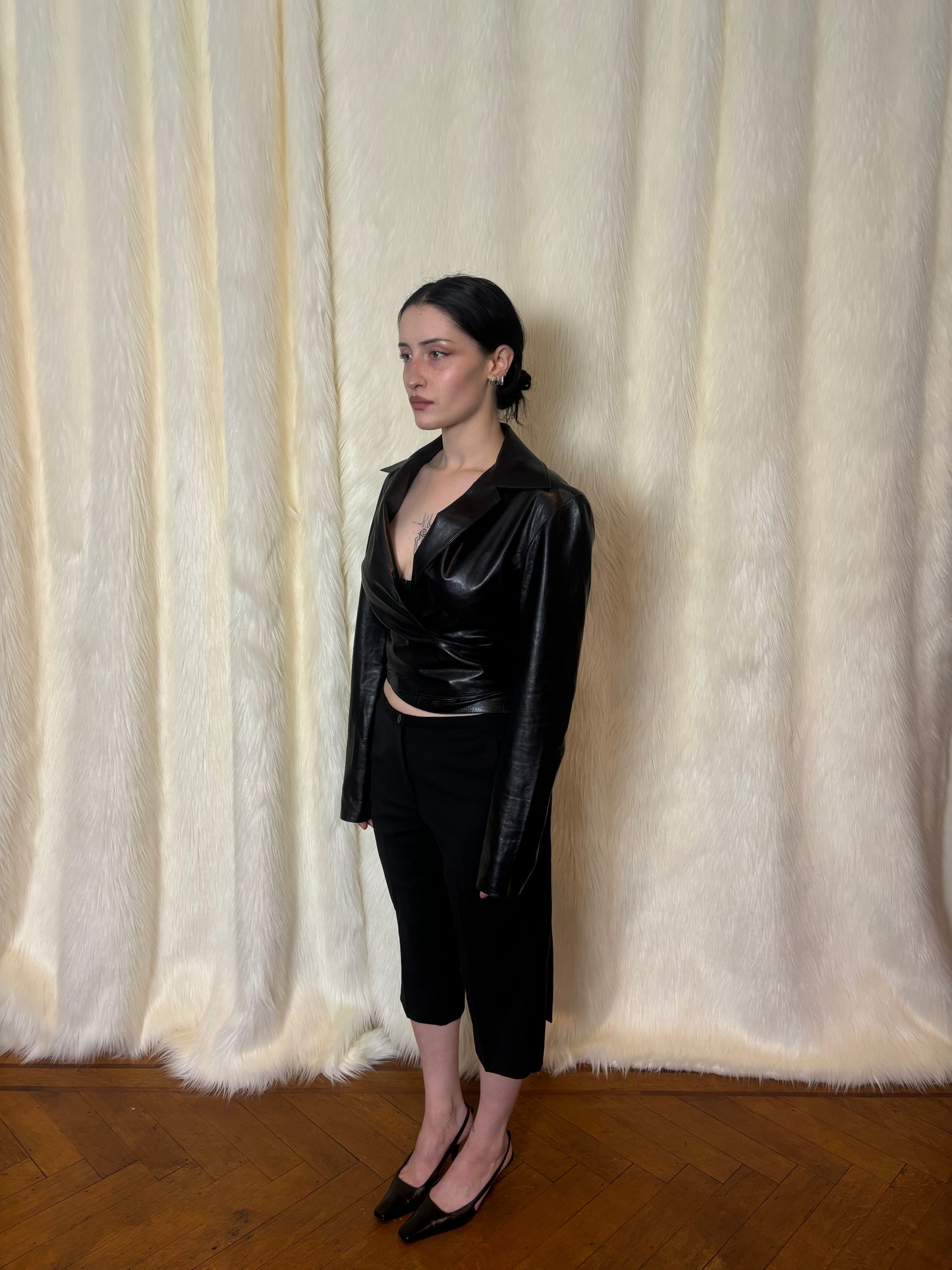 GUCCI TOM FORD LEATHER JACKET