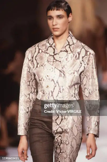 MARTINE SITBON 80’S PYTHON VEST