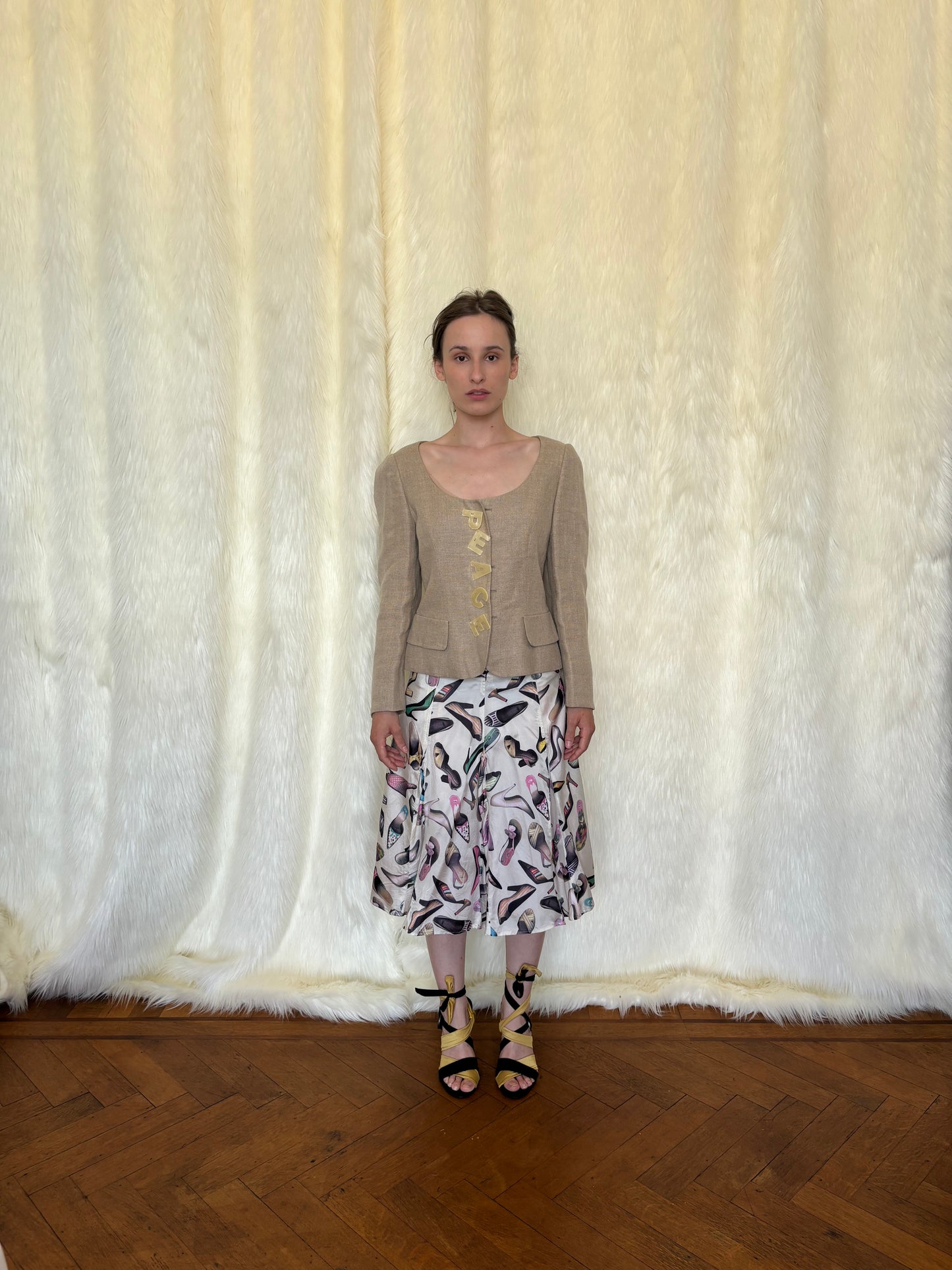 MOSCHINO PEACE JACKET