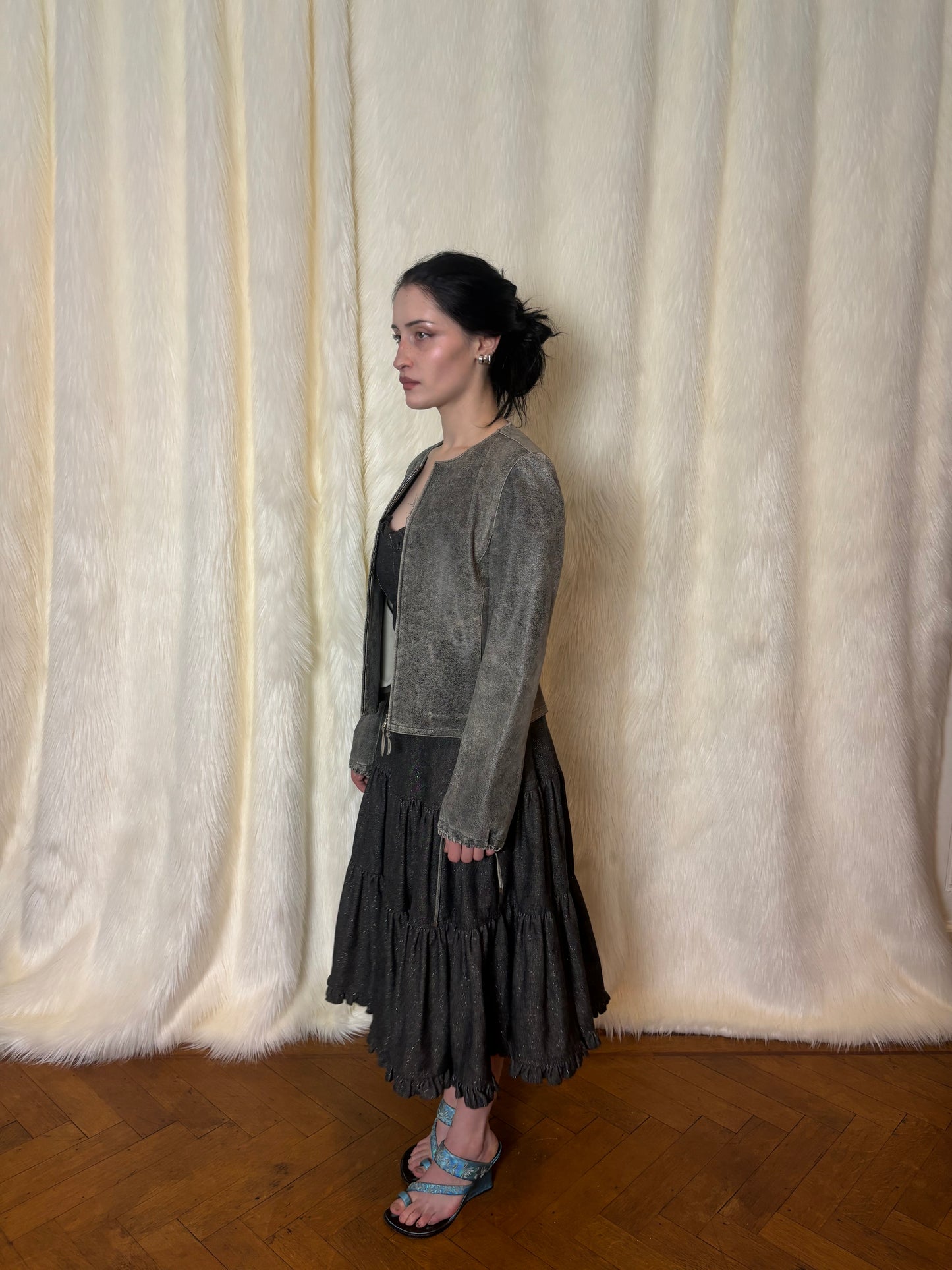 EMPORIO ARMANI SS2003 LEATHER JACKET