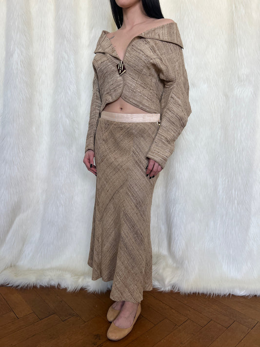 CHLOÉ SS2001 ZIJDEN SET