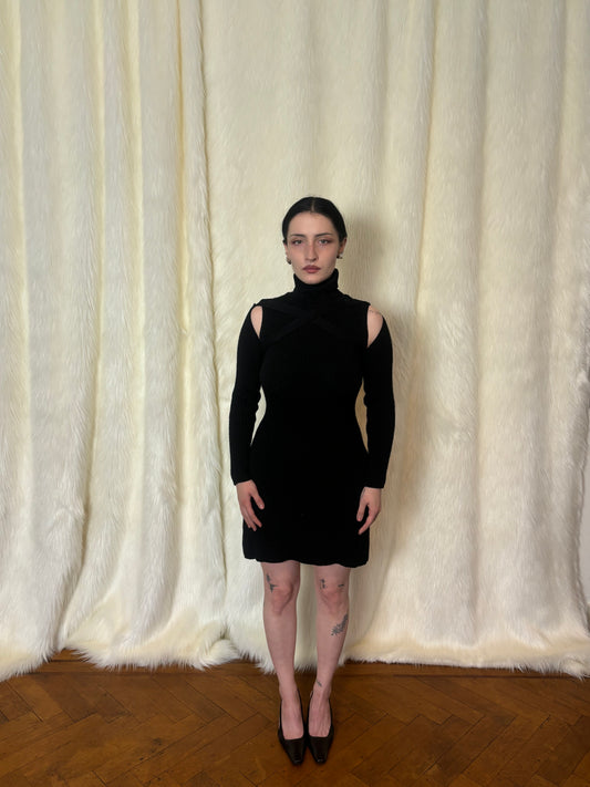 JEAN PAUL GAULTIER DETACHABLE SLEEVES DRESS