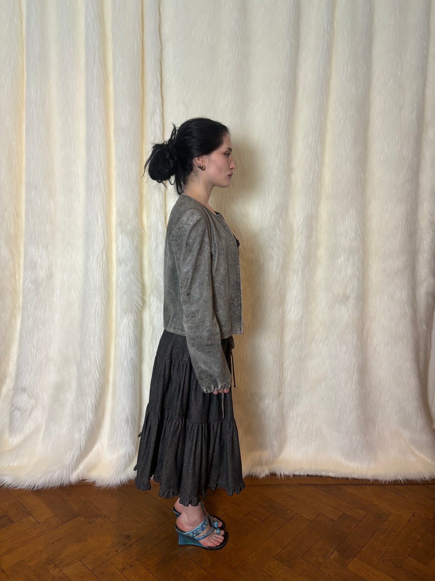 EMPORIO ARMANI SS2003 LEATHER JACKET