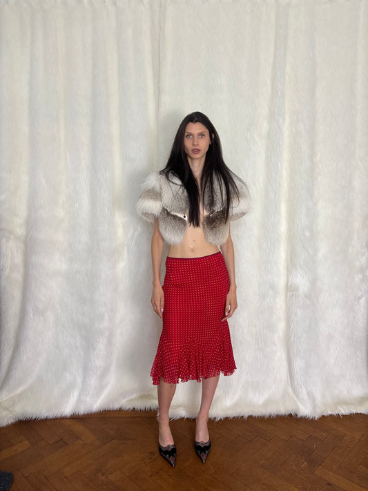 PAUL SMITH F/W2005 SILK SKIRT