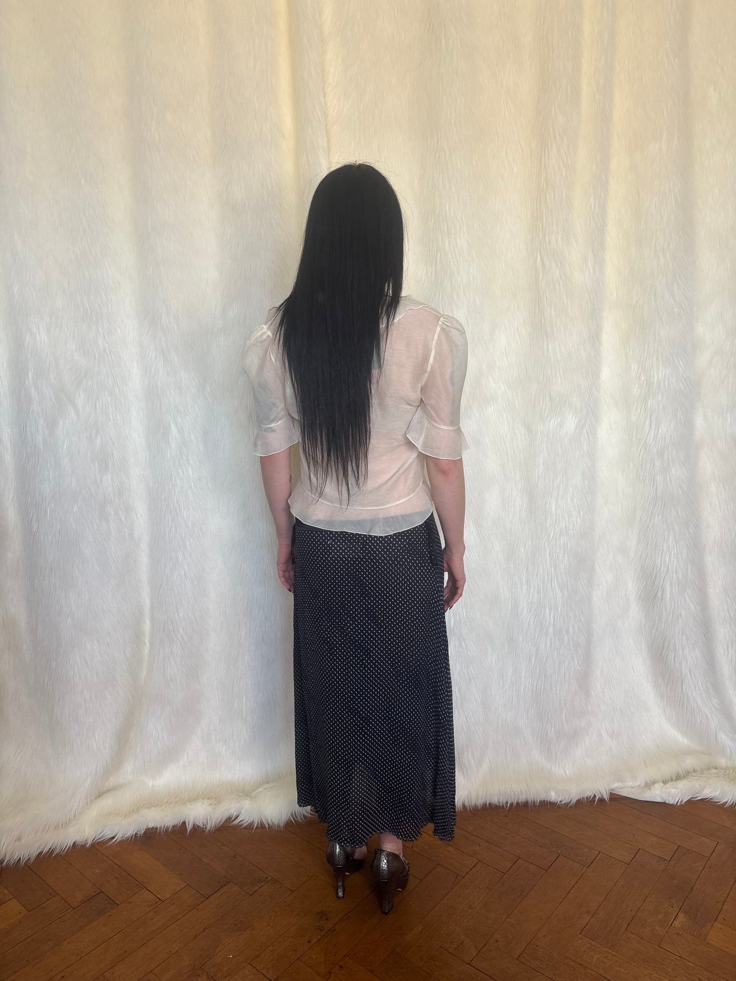 MARGIELA FW2002 POLKA DOT SKIRT