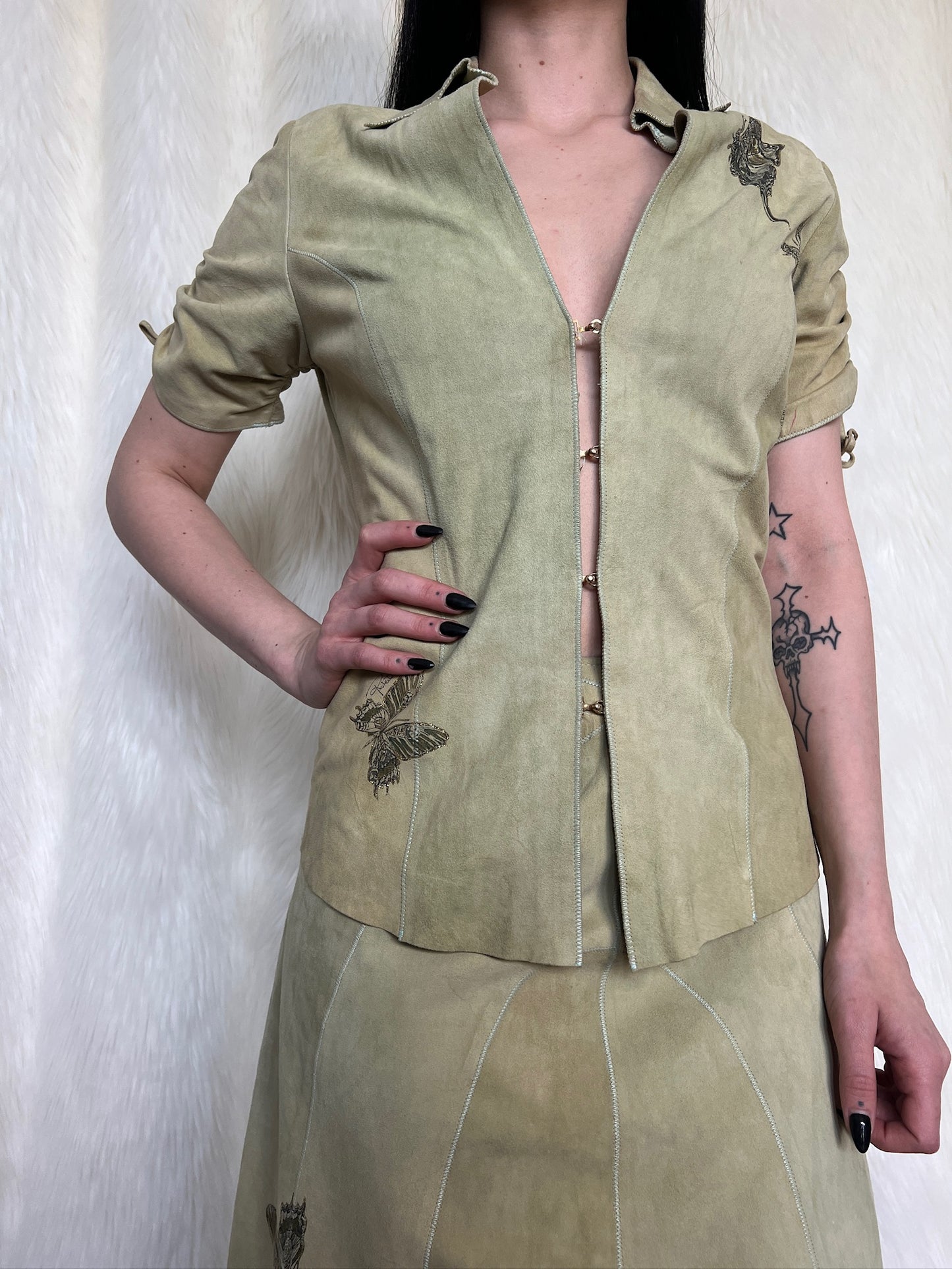 ROBERTO CAVALLI SS2003 LEATHER SET