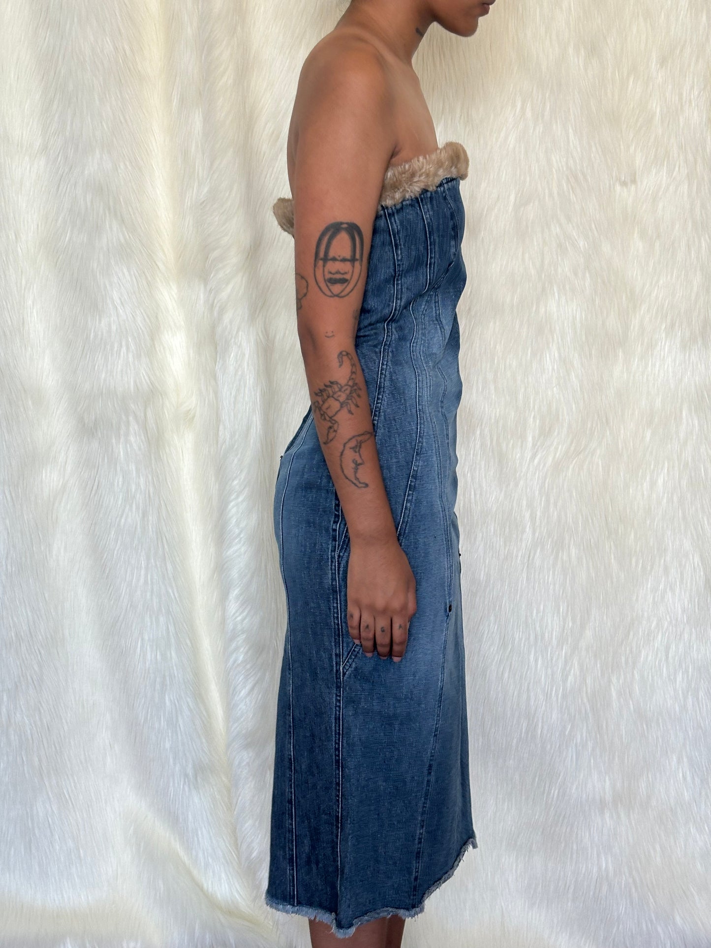 PAUL SMITH FW2001 DENIM DRESS