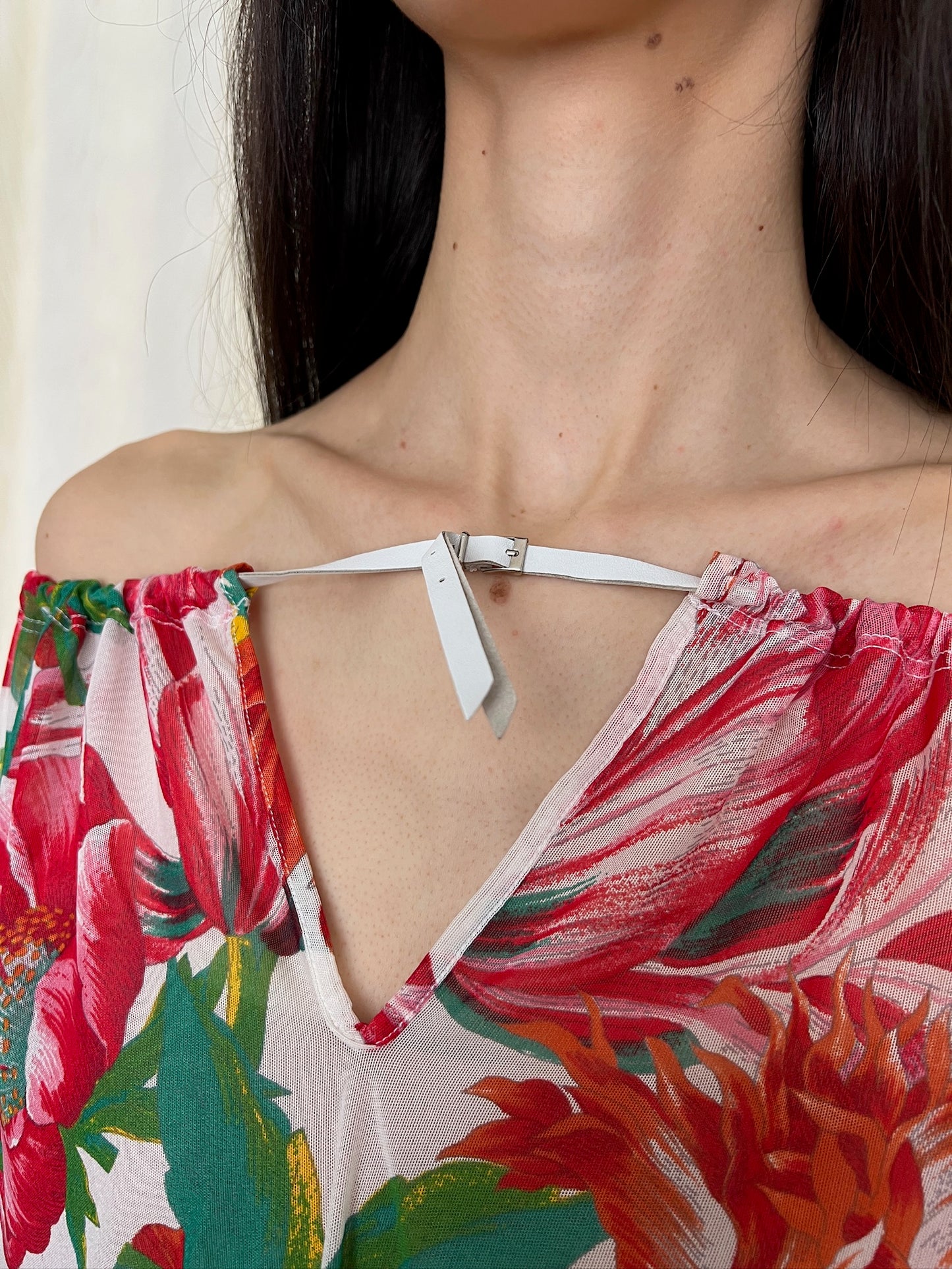 GIANFRANCO FERRE S/S2000 MESH BLOUSE
