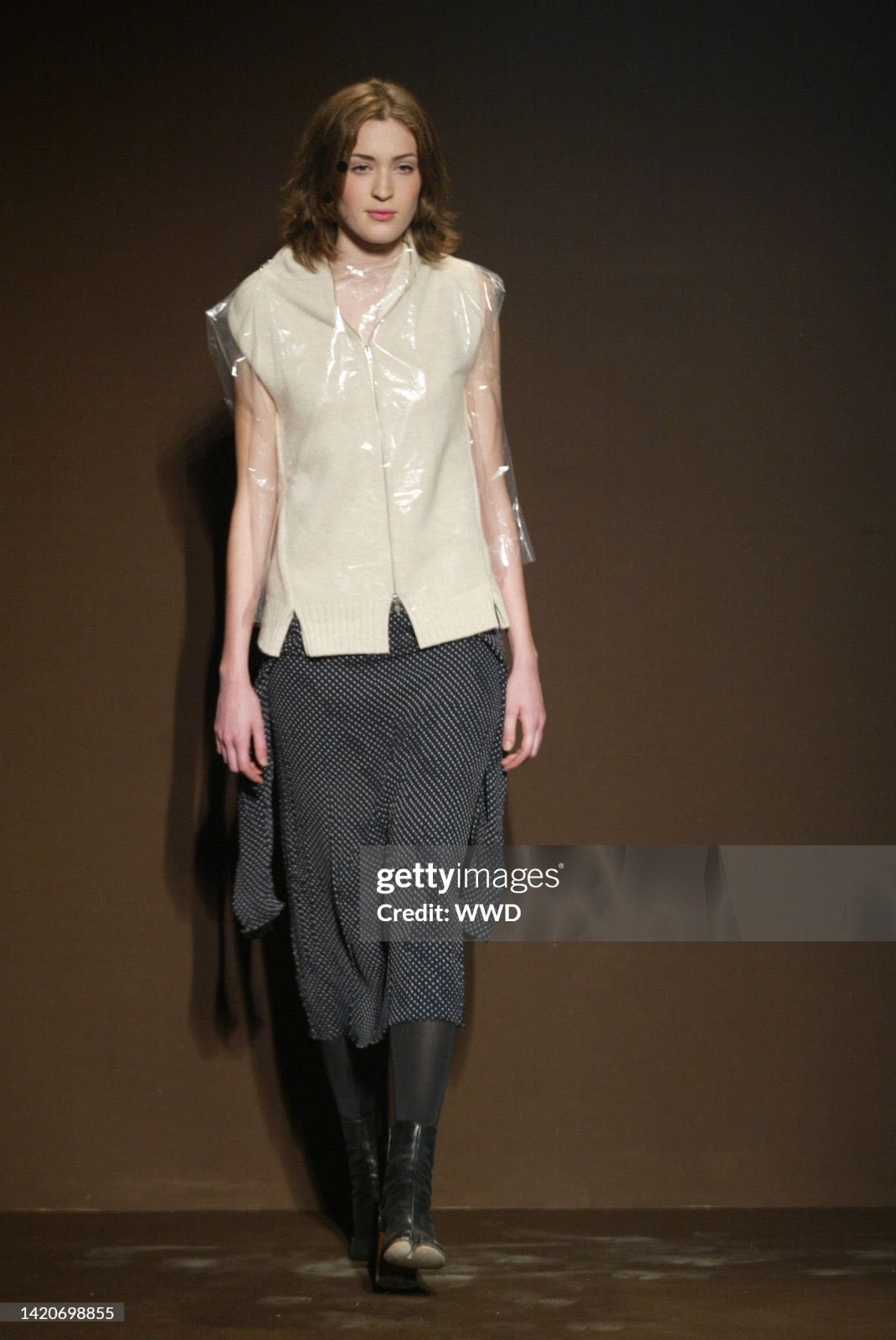 MARGIELA FW2002 POLKA DOT SKIRT