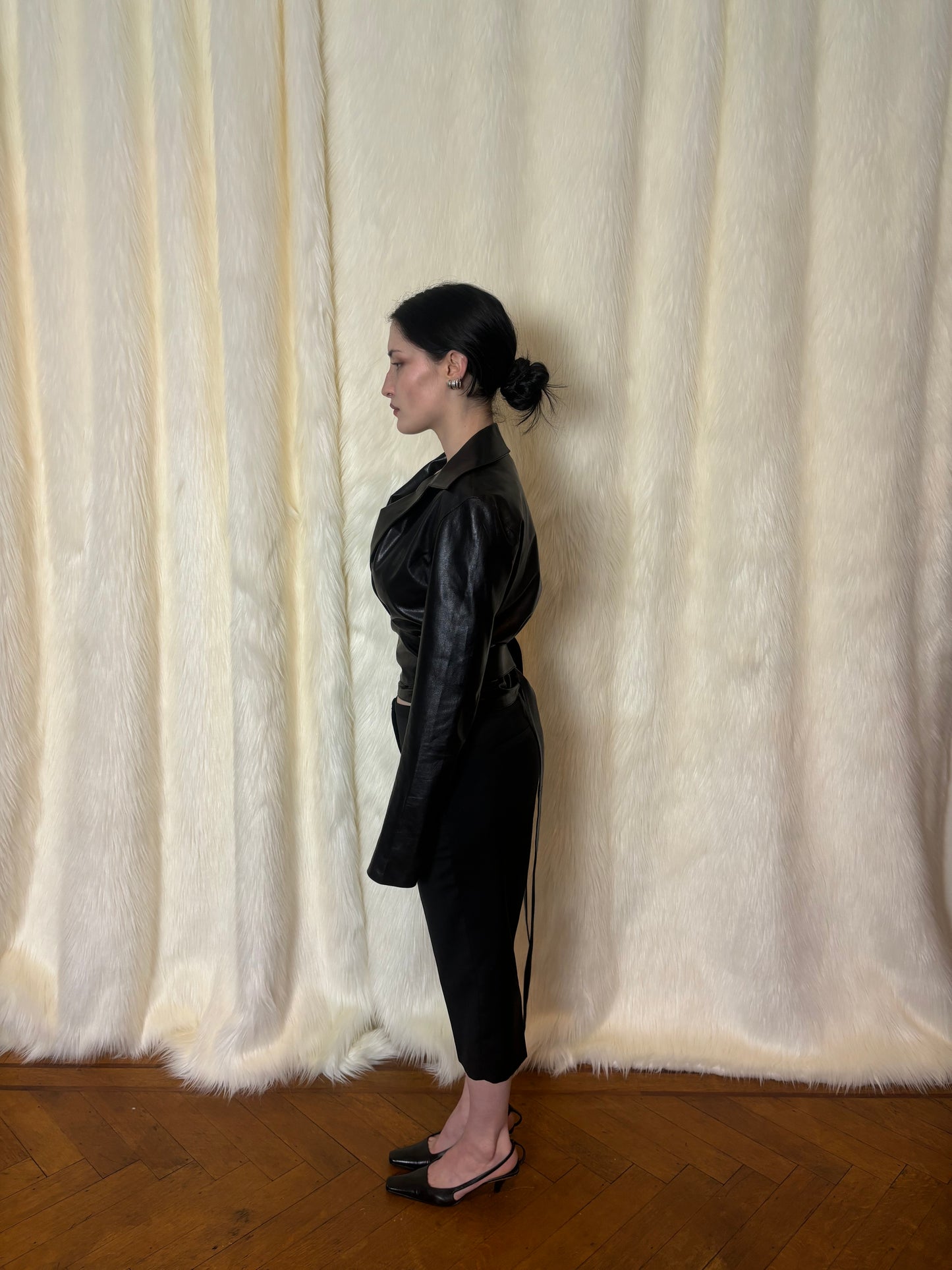 GUCCI TOM FORD LEATHER JACKET