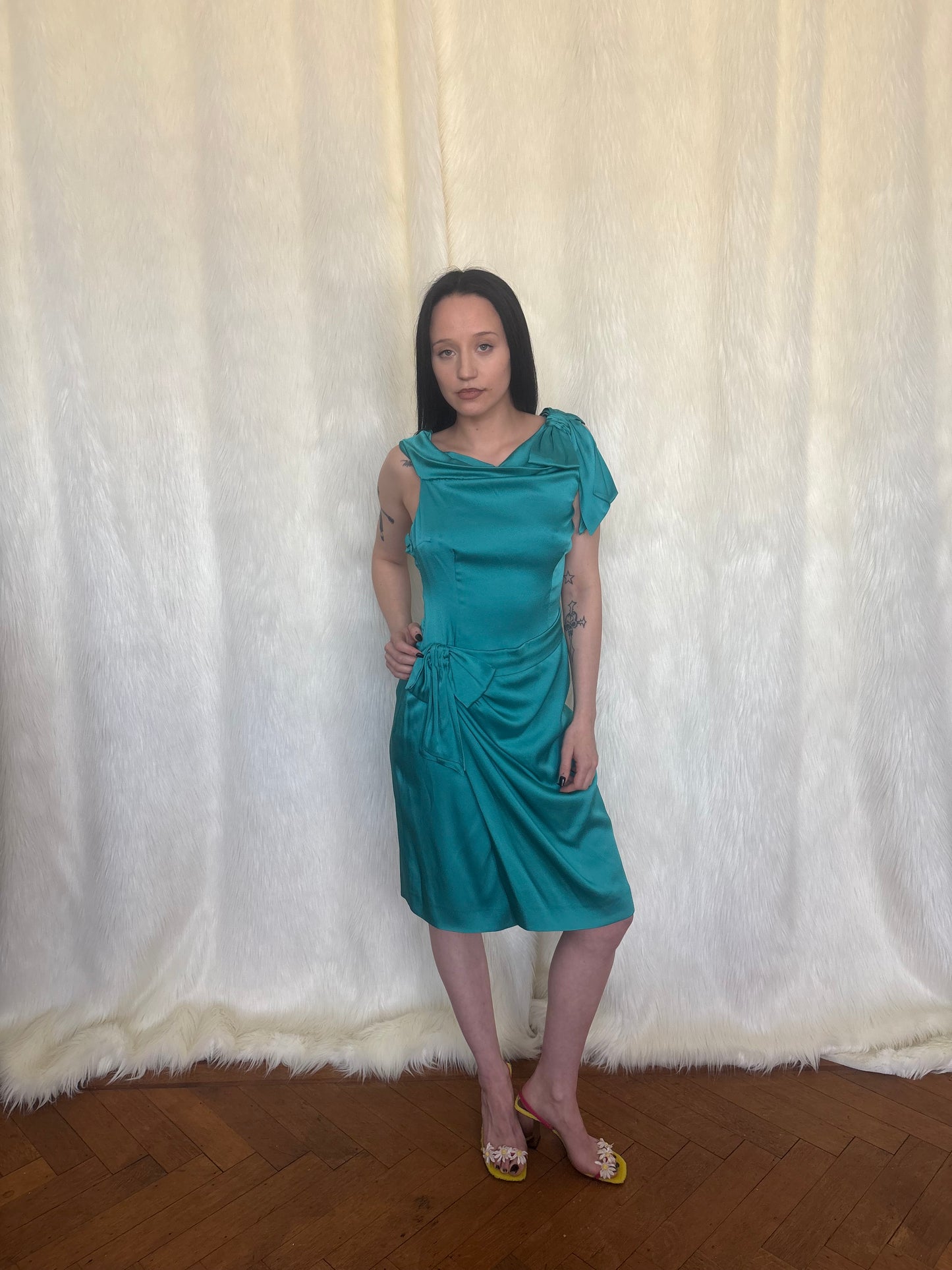 DSQUARED2 SS2012 SILK DRESS