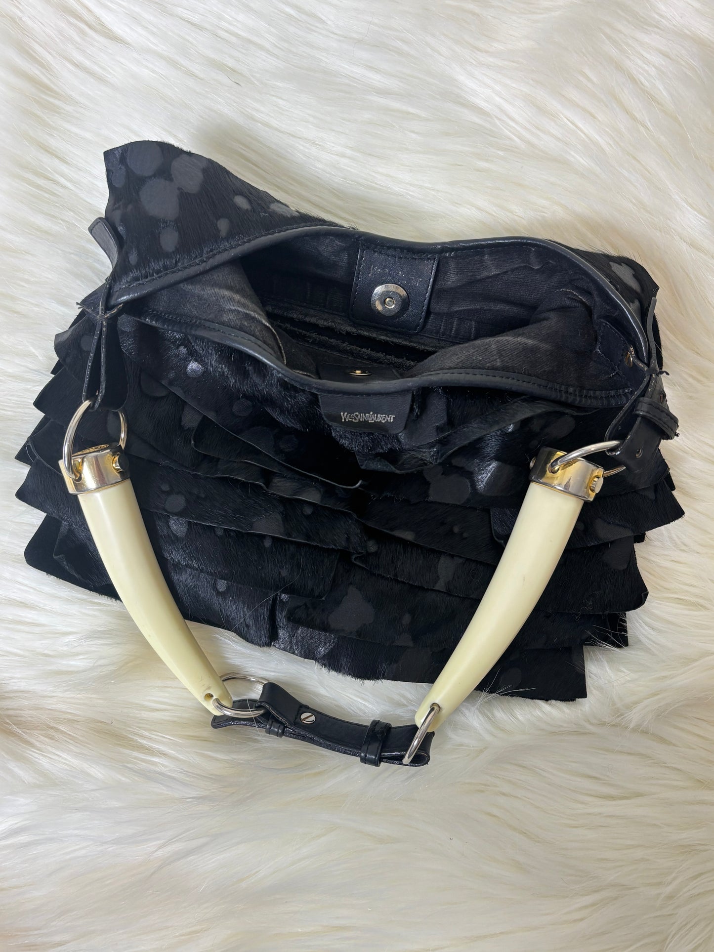 YVES SAINT LAURENT FW2004 DOUBLE MOMBASA