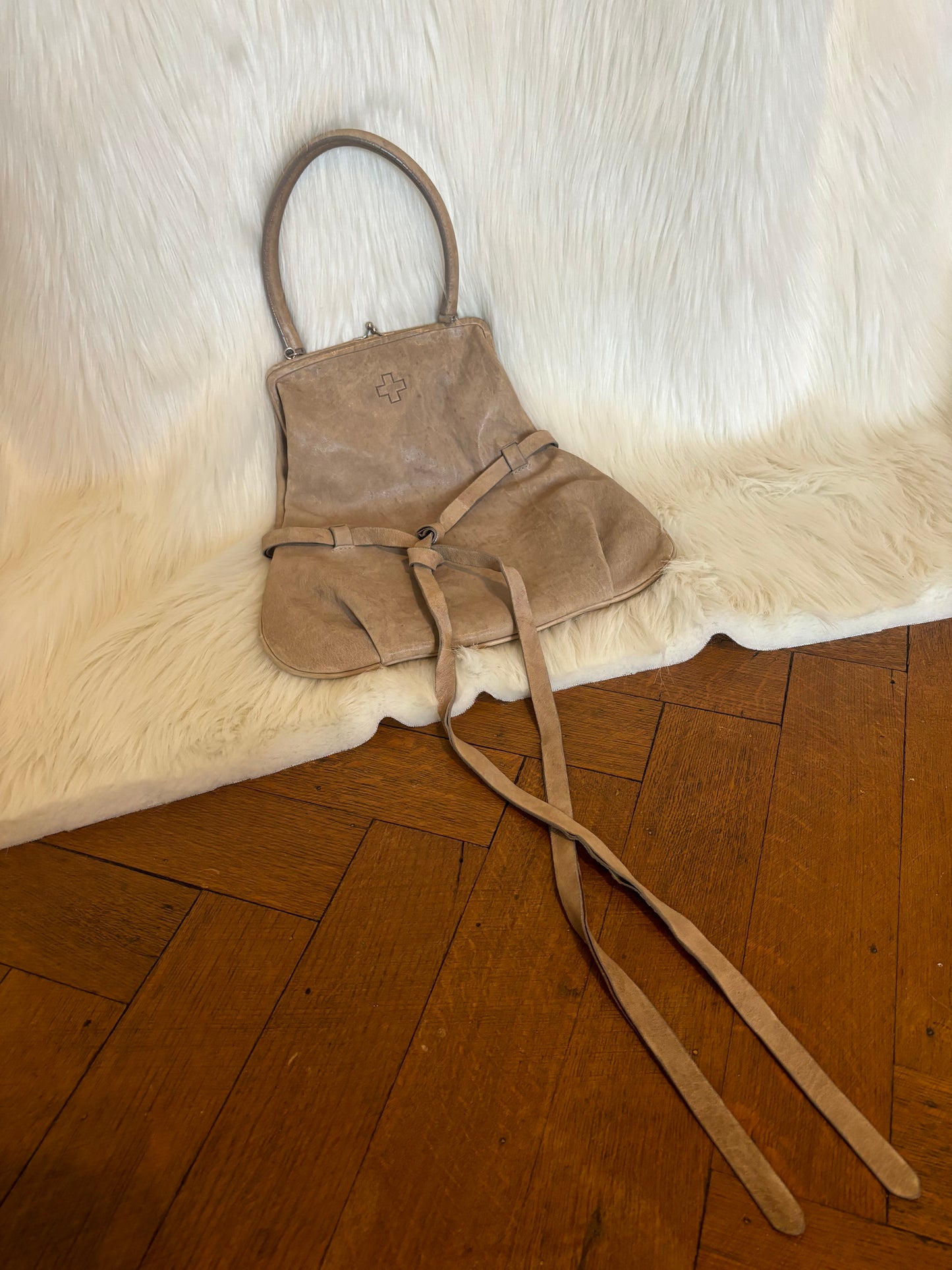 AF VANDEVORST LEATHER BAG