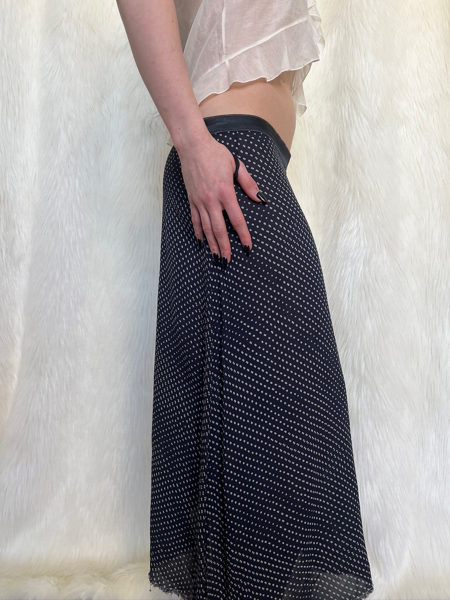 MARGIELA FW2002 POLKA DOT SKIRT