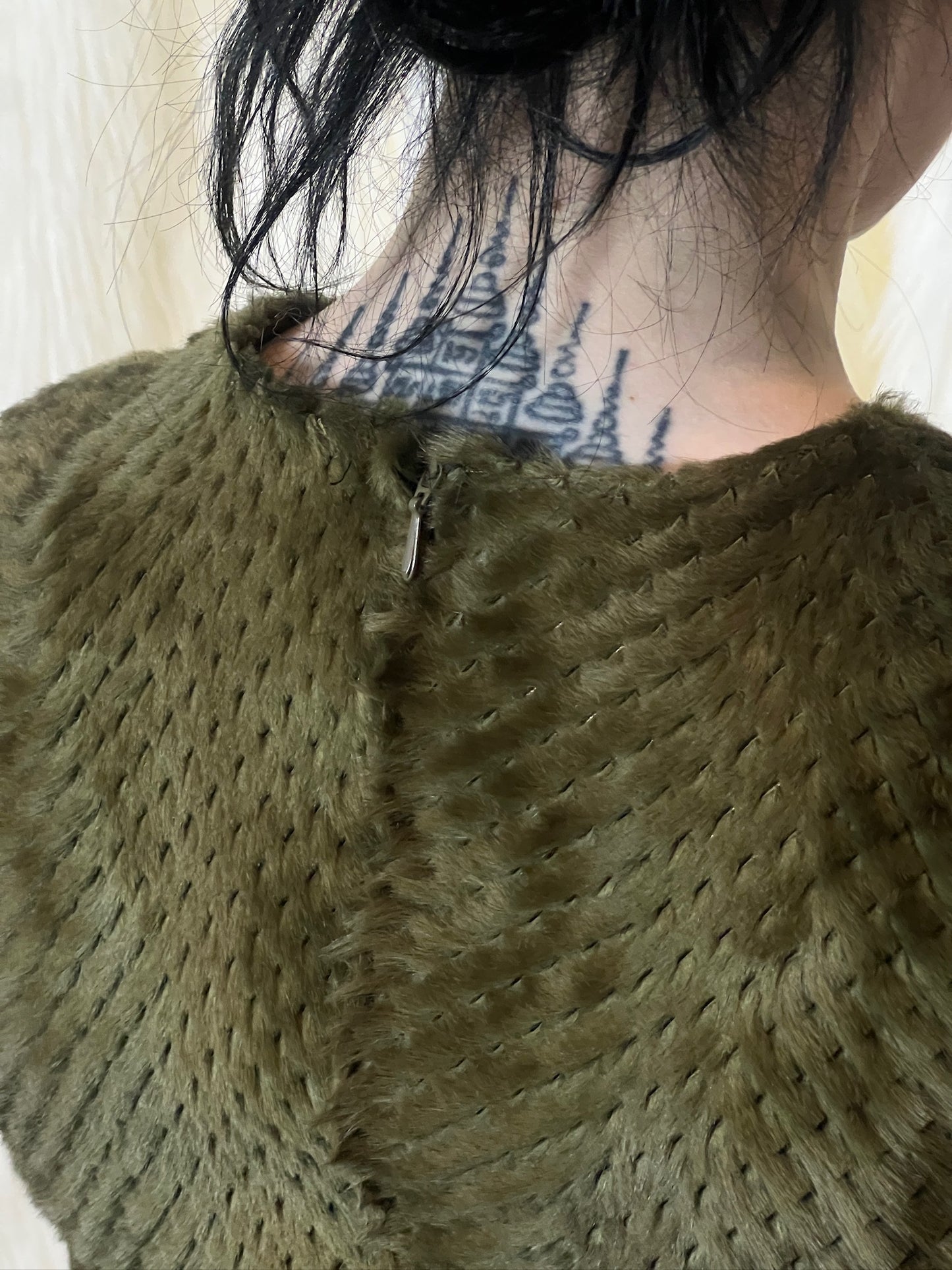 PLEIN SUD LEATHER TOP