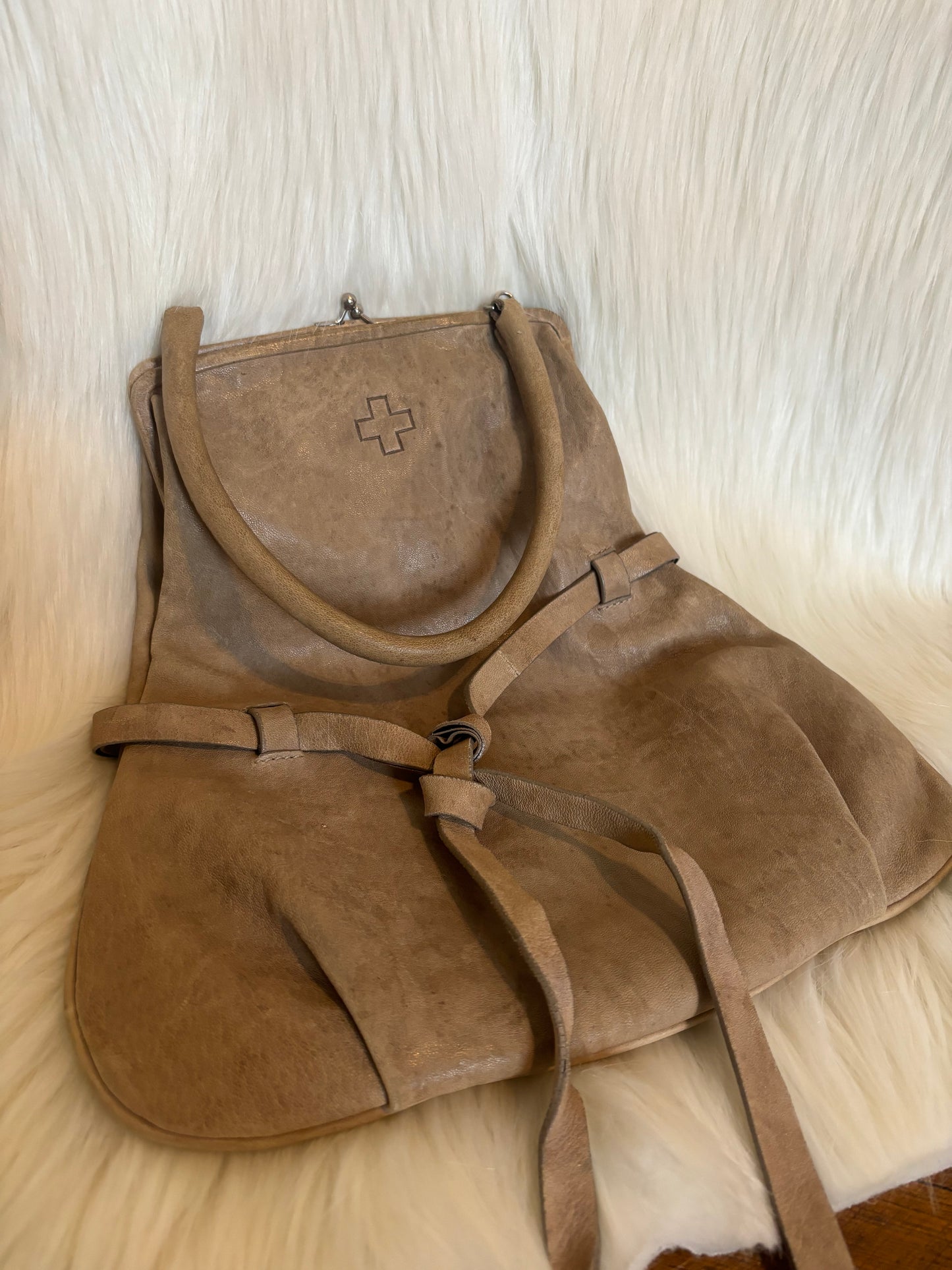 AF VANDEVORST LEATHER BAG