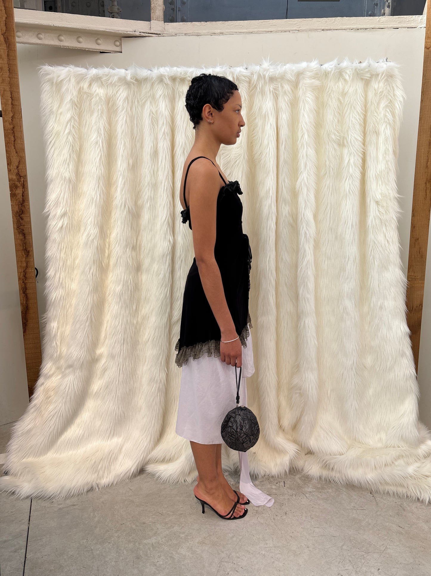 BALENCIAGA S/S2006 LACED TOP