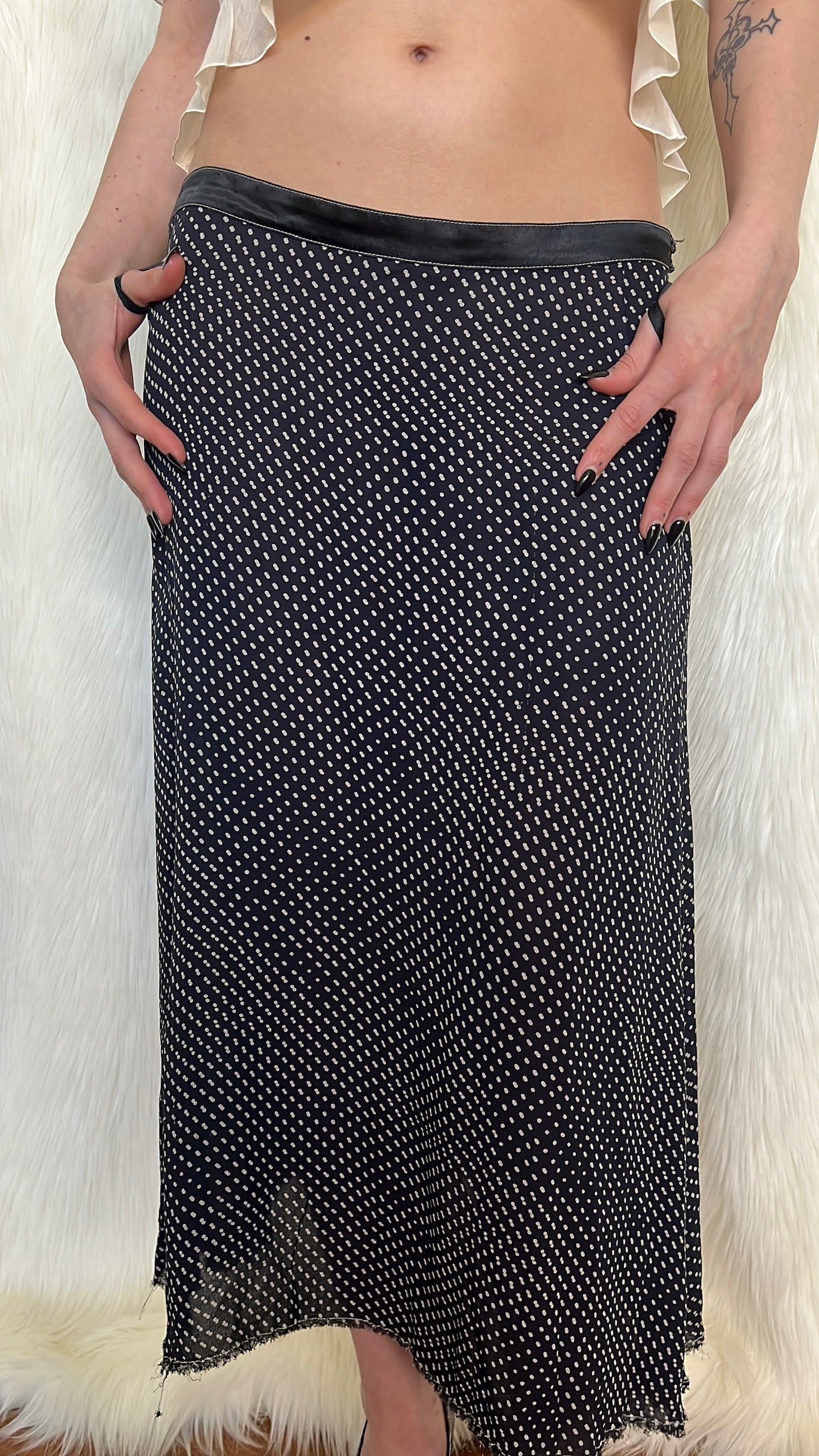 MARGIELA FW2002 POLKA DOT SKIRT