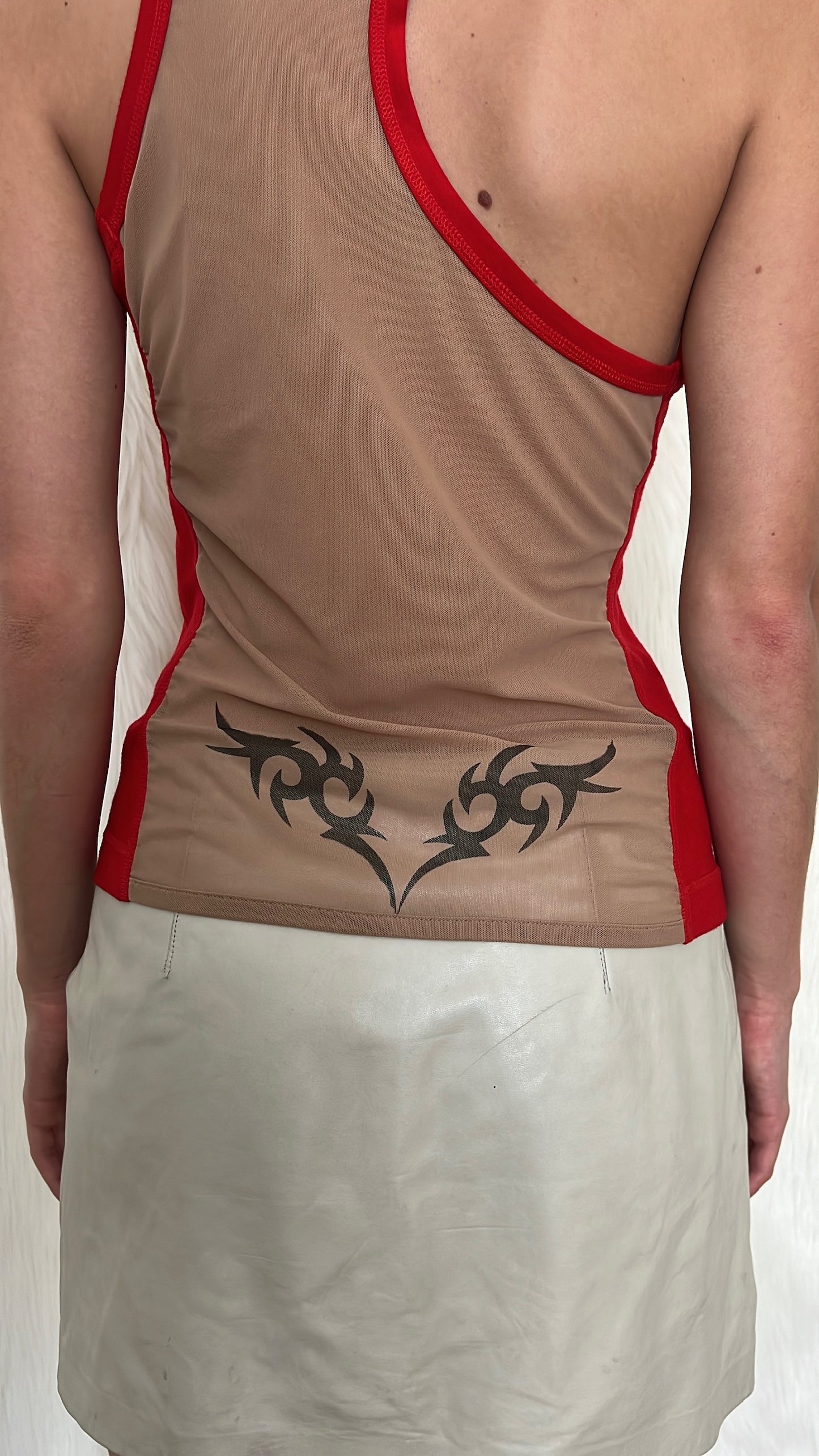 DIRK BIKKEMBERGS S/S1999 TRIBAL TOP